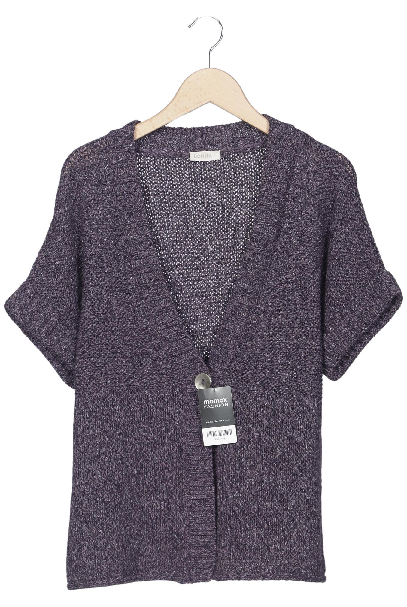 

Bonita Damen Strickjacke, flieder, Gr. 42