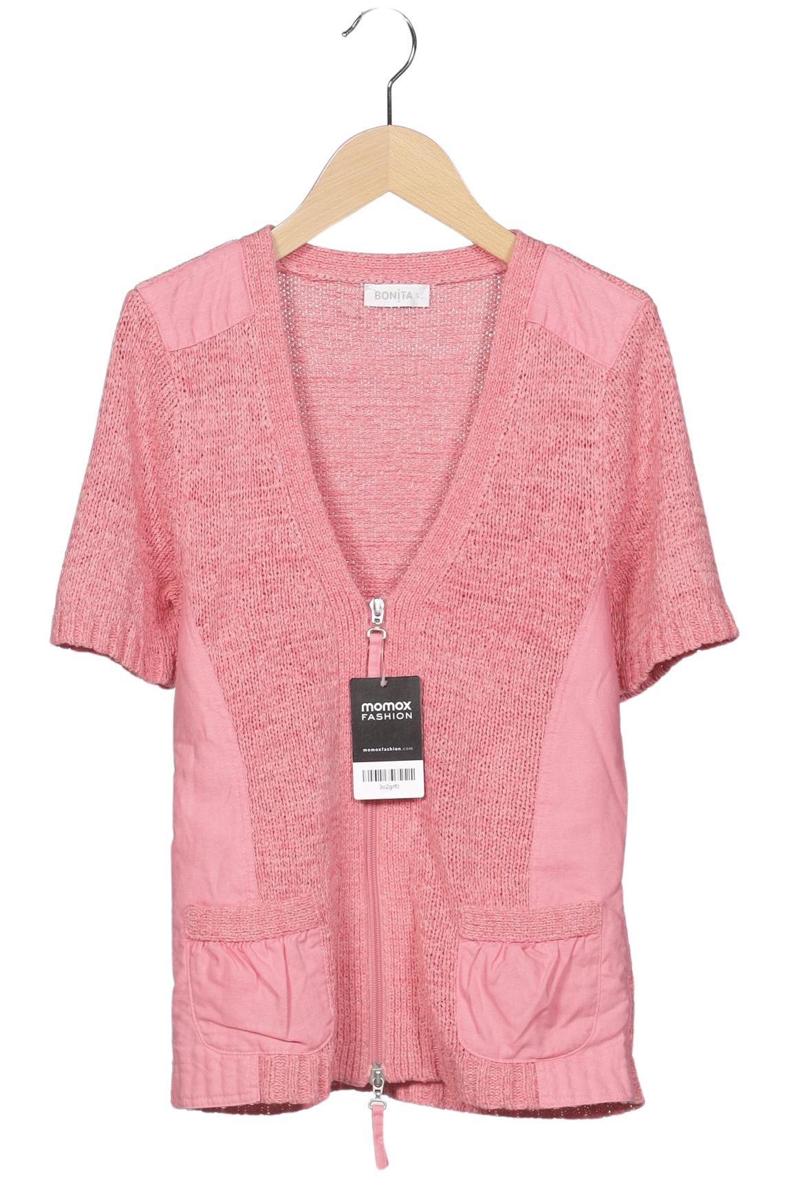 

Bonita Damen Strickjacke, pink, Gr. 36