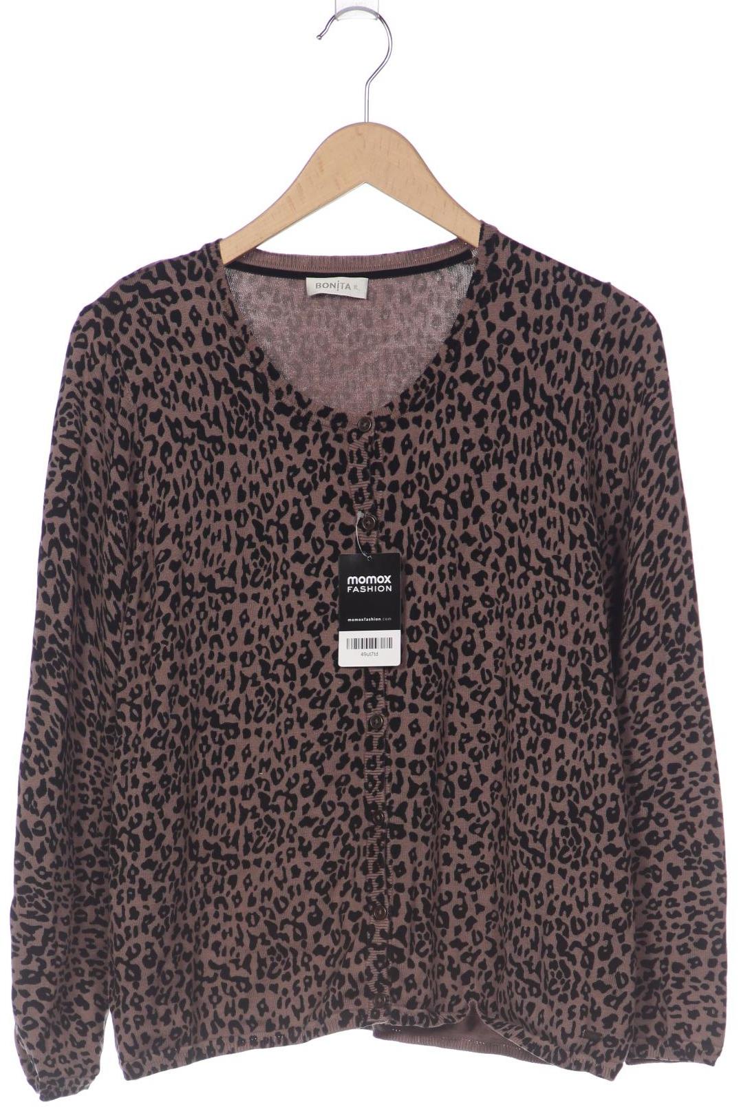 

Bonita Damen Strickjacke, braun, Gr. 44