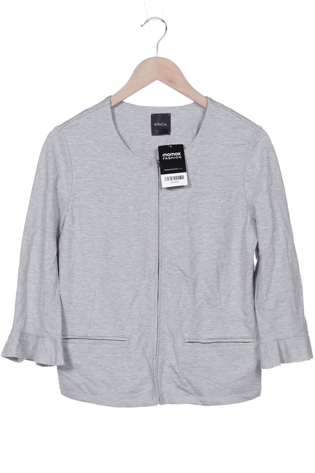 

Bonita Damen Strickjacke, grau, Gr. 40