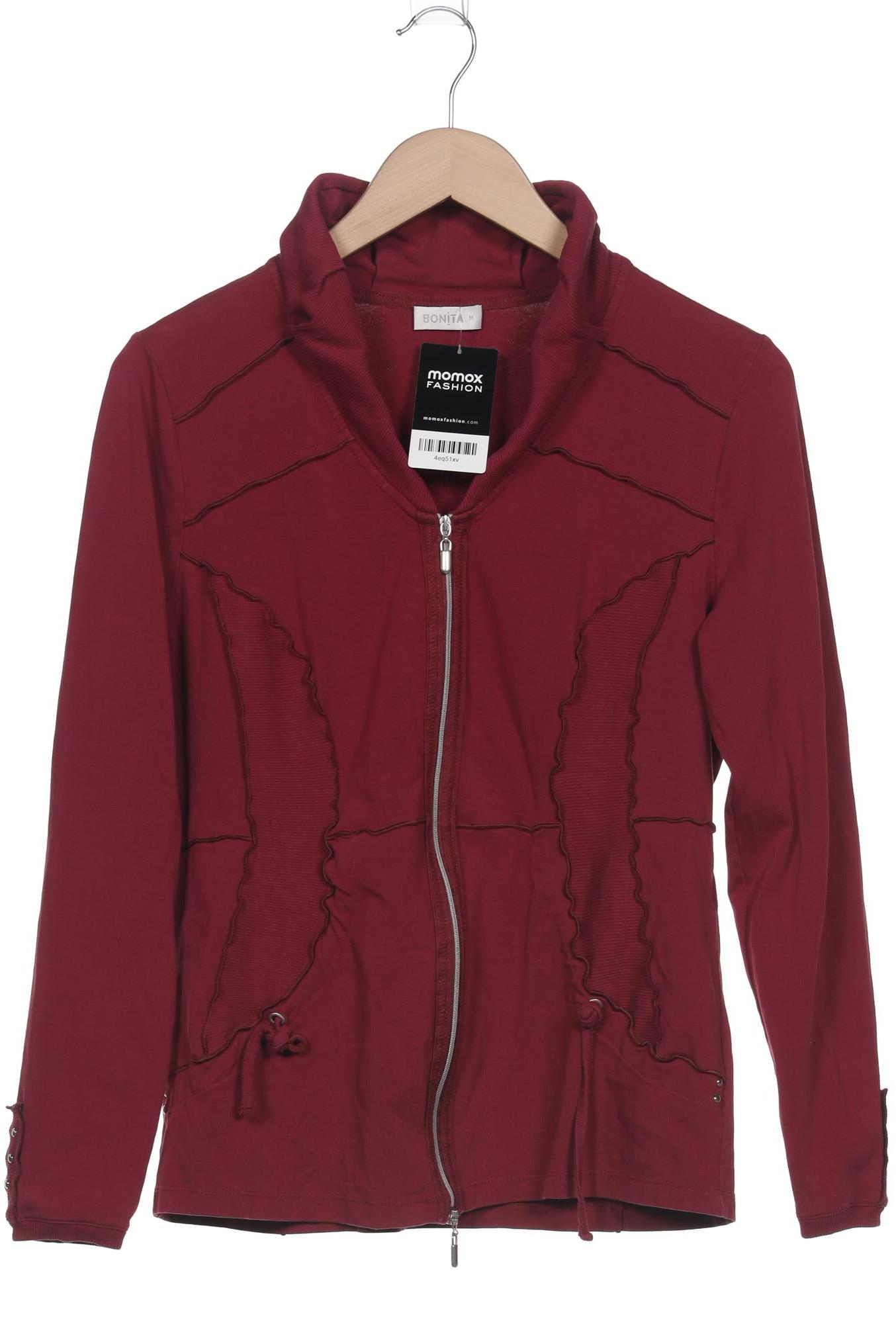 

Bonita Damen Strickjacke, bordeaux, Gr. 38