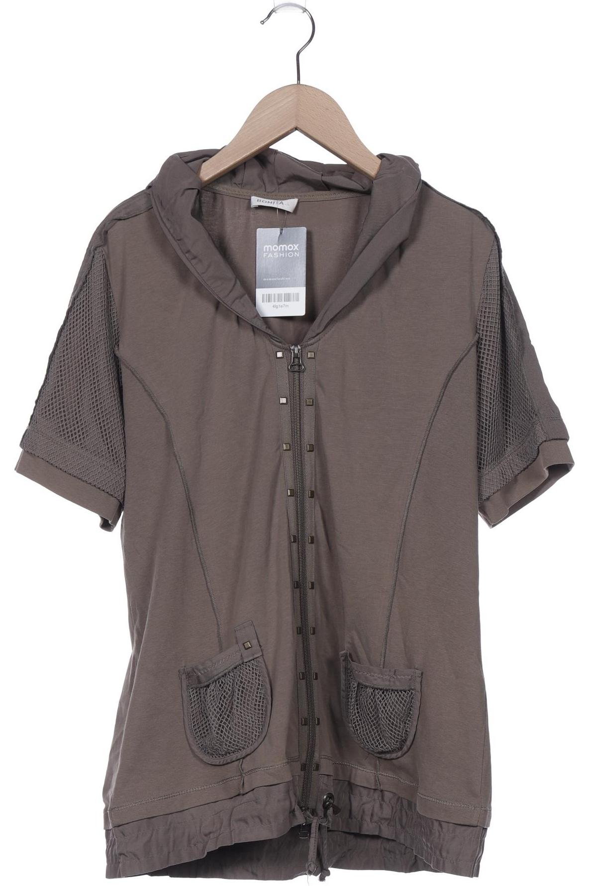 

Bonita Damen Strickjacke, braun, Gr. 42
