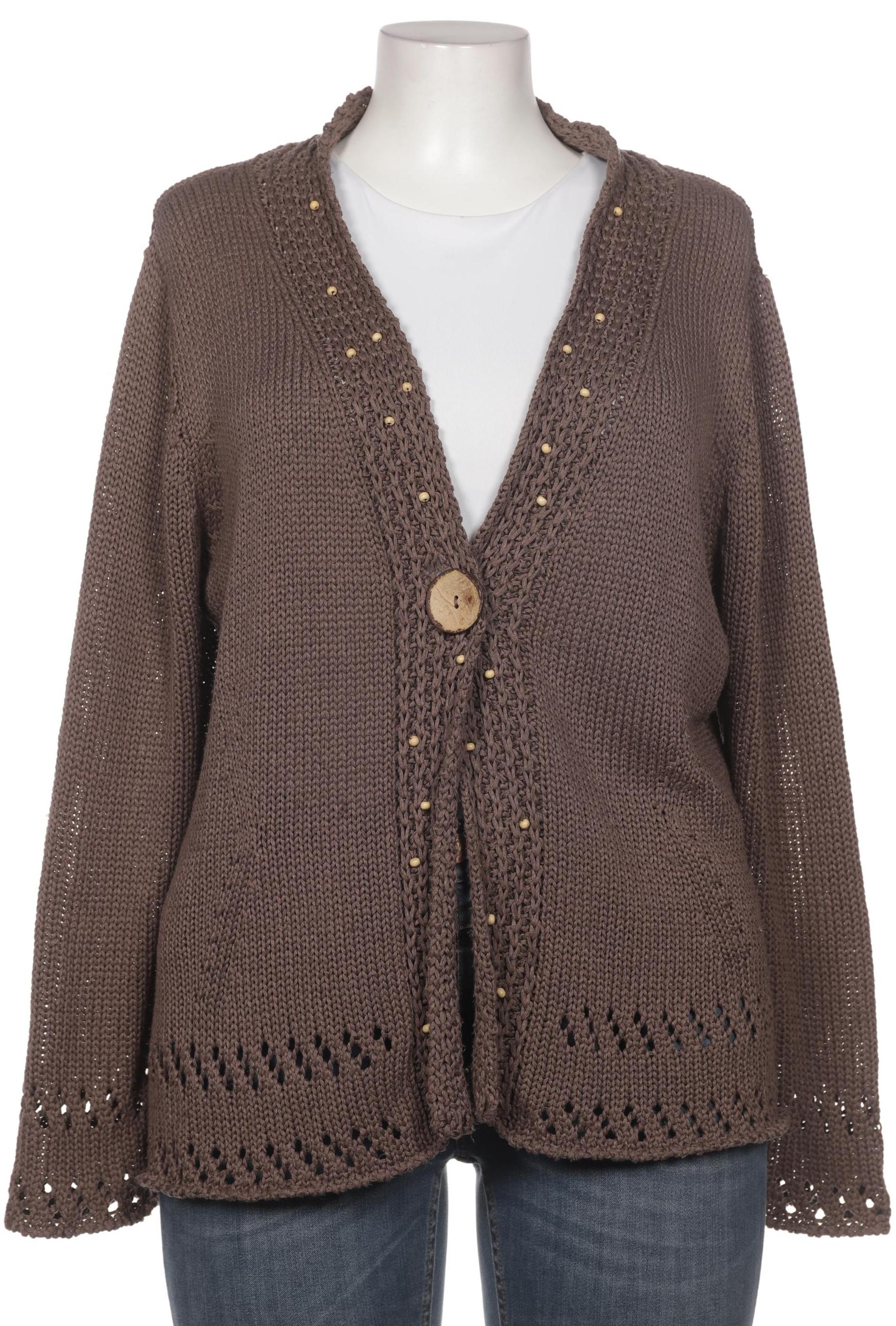 

Bonita Damen Strickjacke, braun, Gr. 46