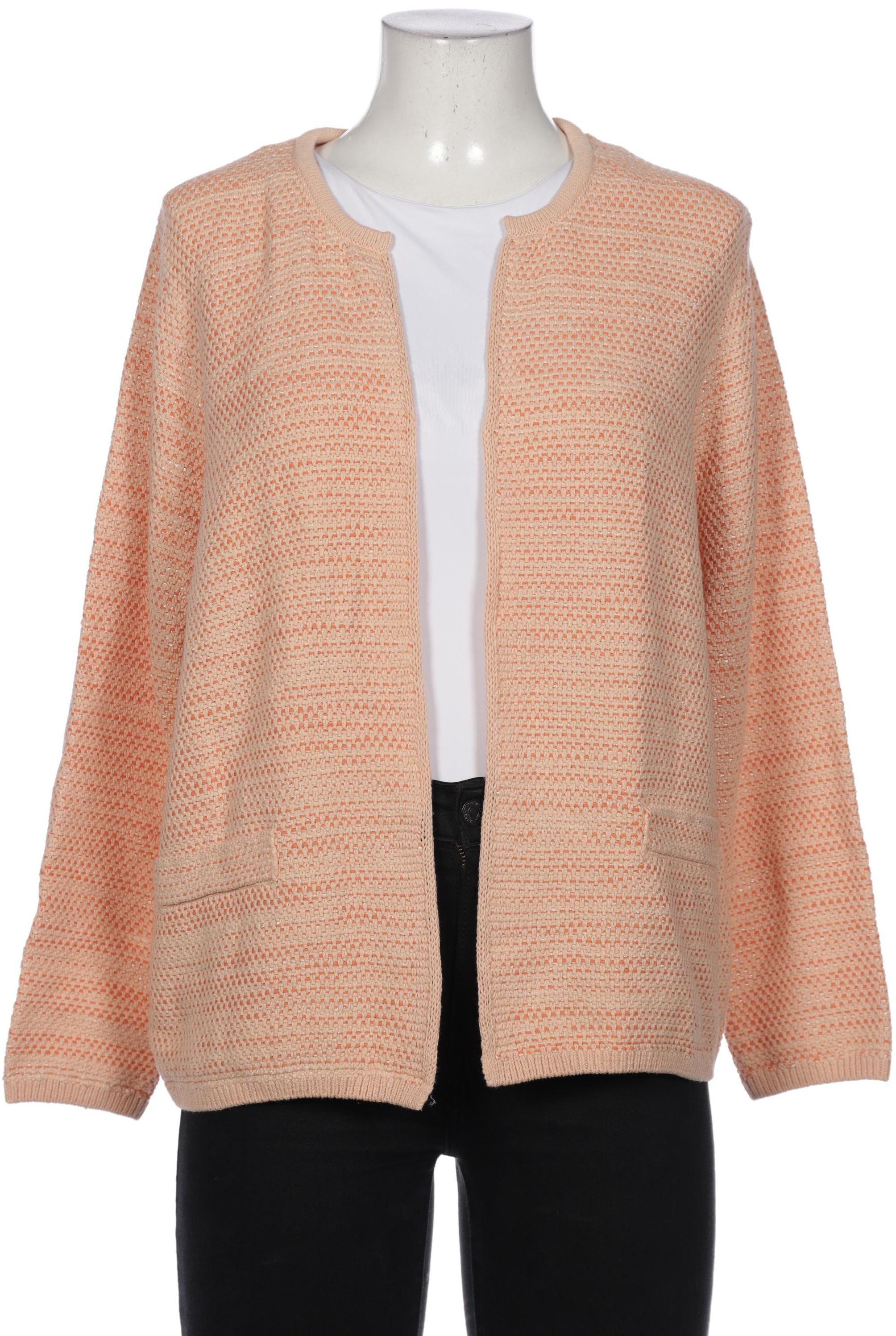 

Bonita Damen Strickjacke, orange, Gr. 42