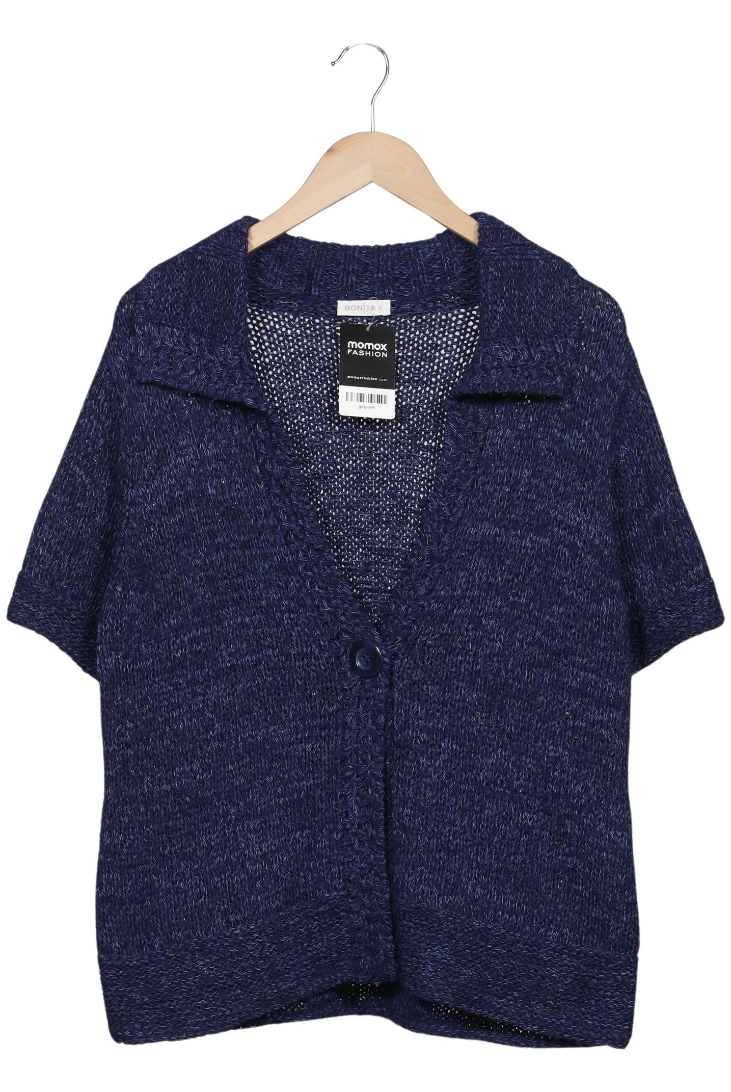 

Bonita Damen Strickjacke, marineblau, Gr. 44