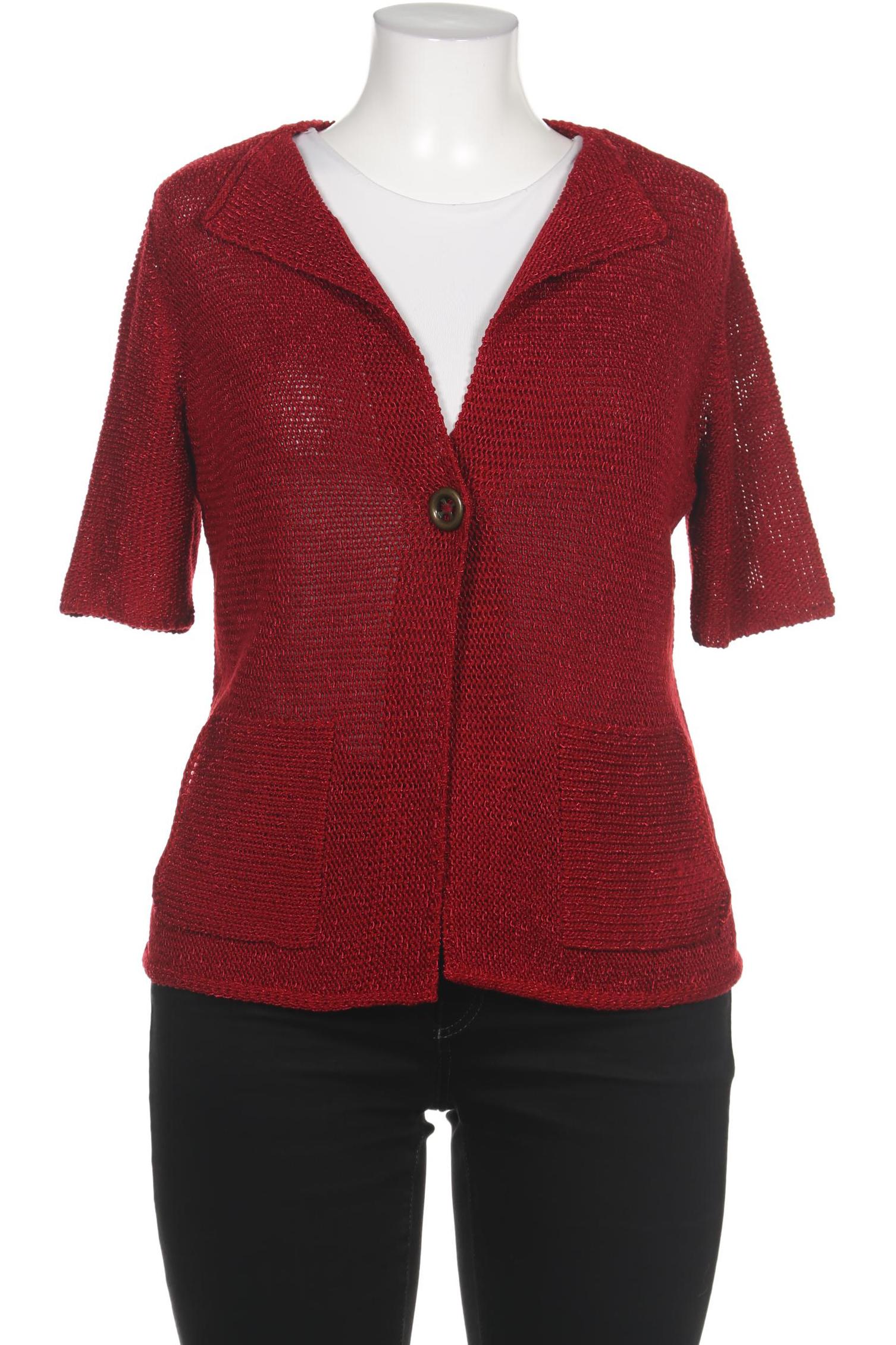 

Bonita Damen Strickjacke, rot, Gr. 42