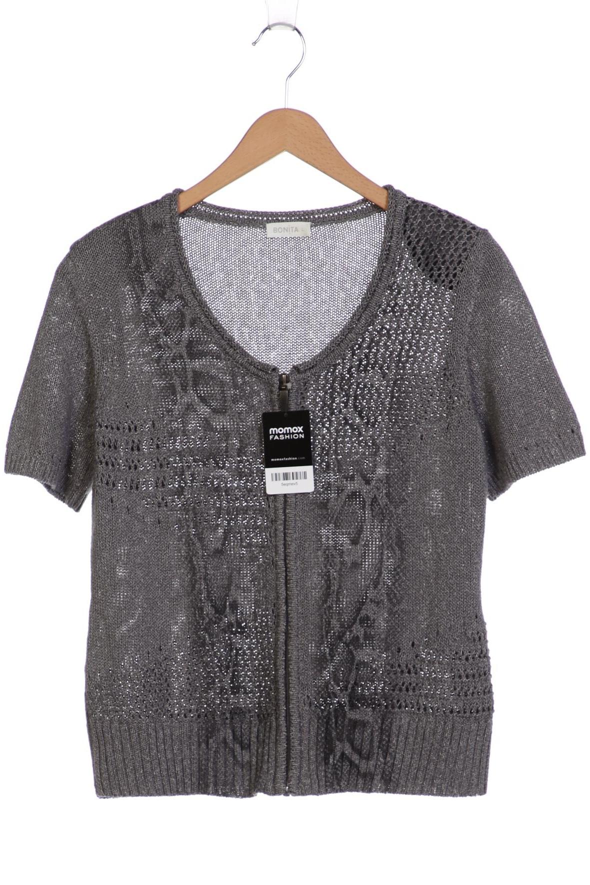 

Bonita Damen Strickjacke, grau, Gr. 42