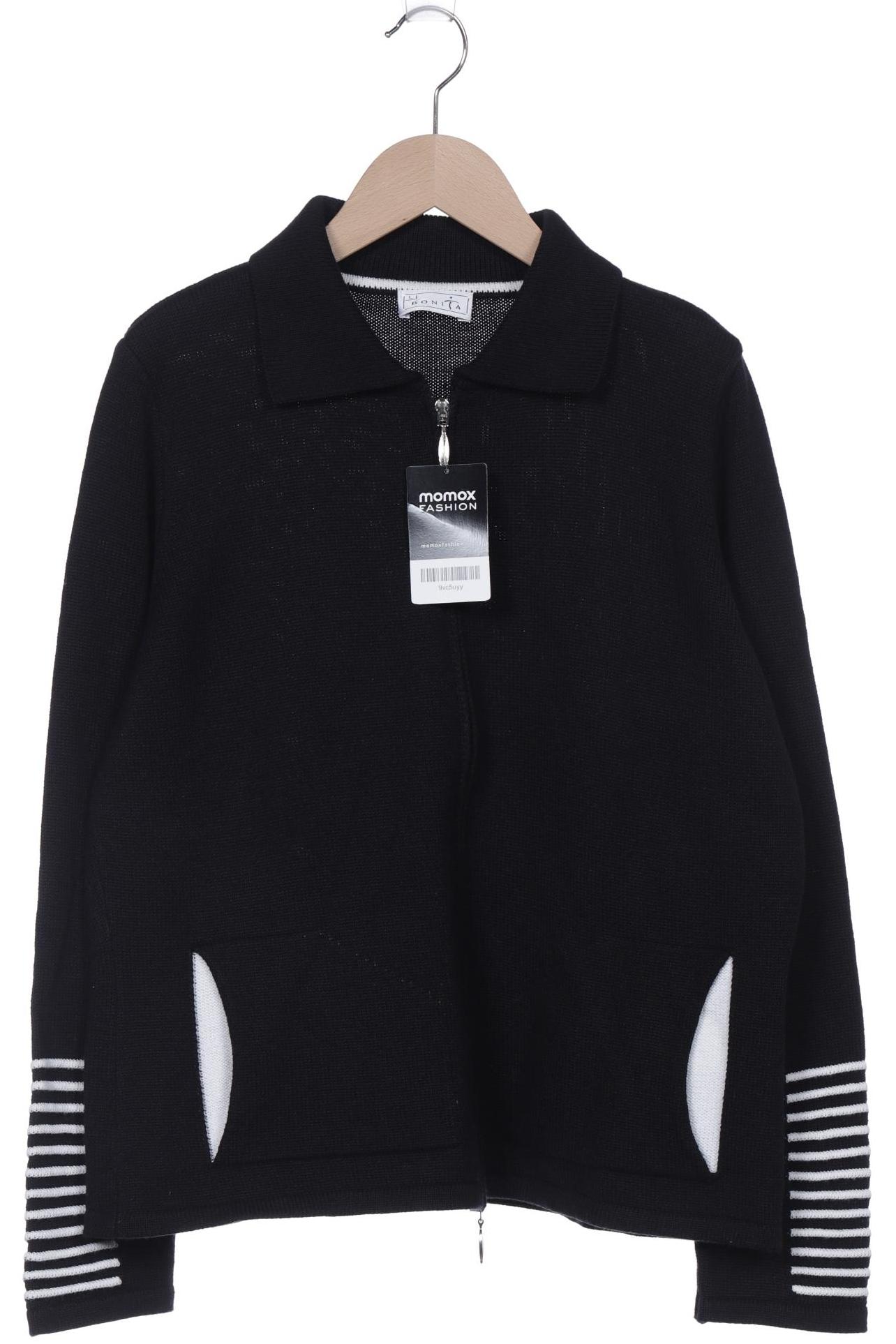

Bonita Damen Strickjacke, schwarz, Gr. 42