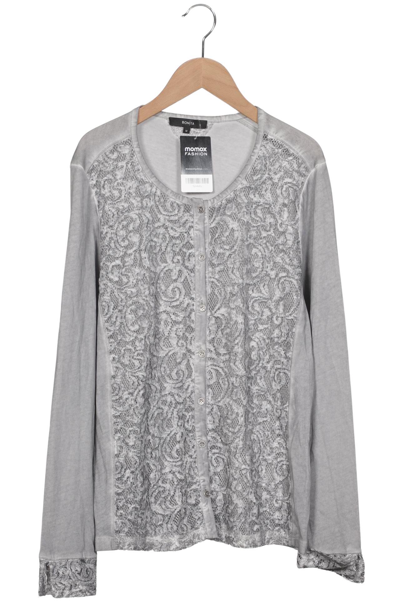 

Bonita Damen Strickjacke, grau, Gr. 38
