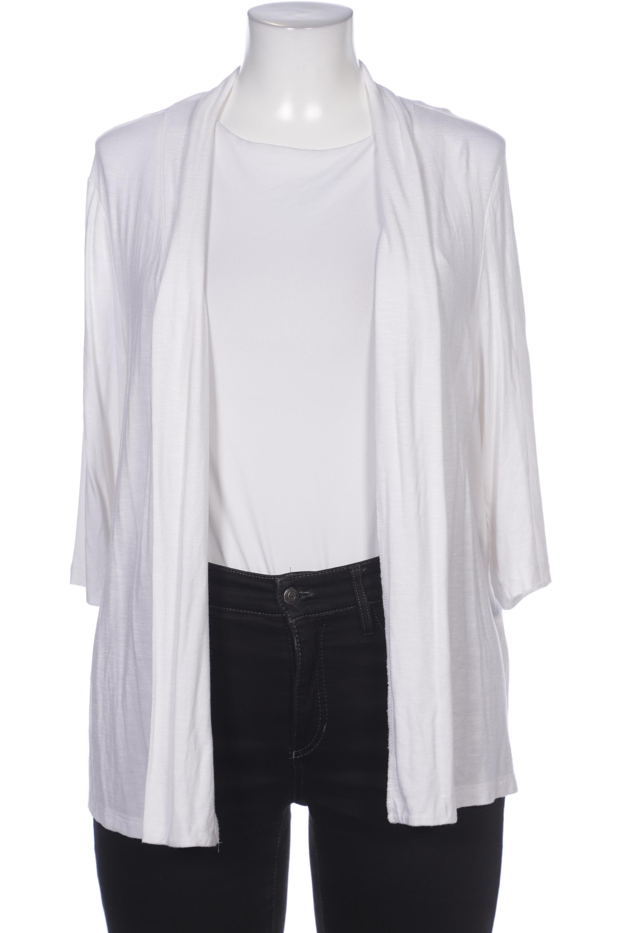 

Bonita Damen Strickjacke, weiß, Gr. 46