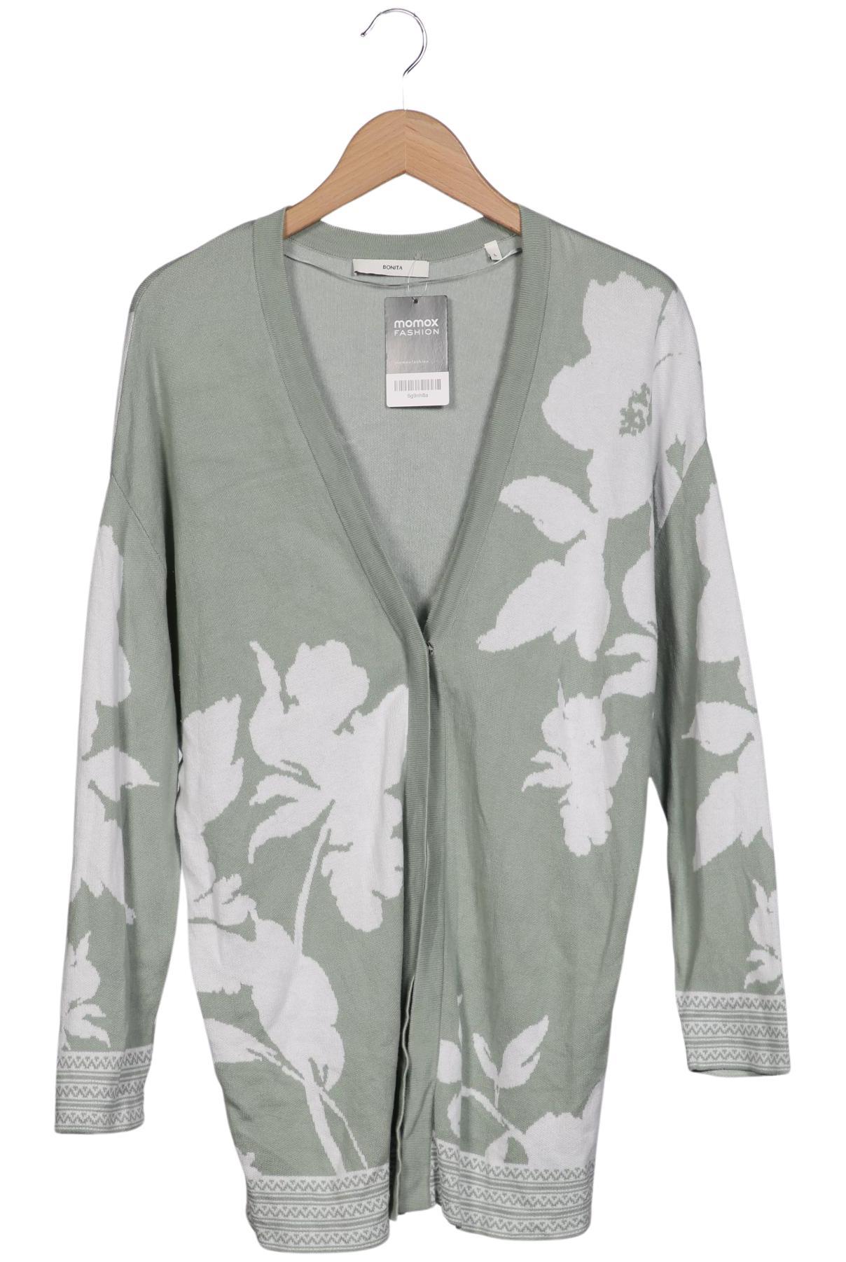 

Bonita Damen Strickjacke, grün, Gr. 42