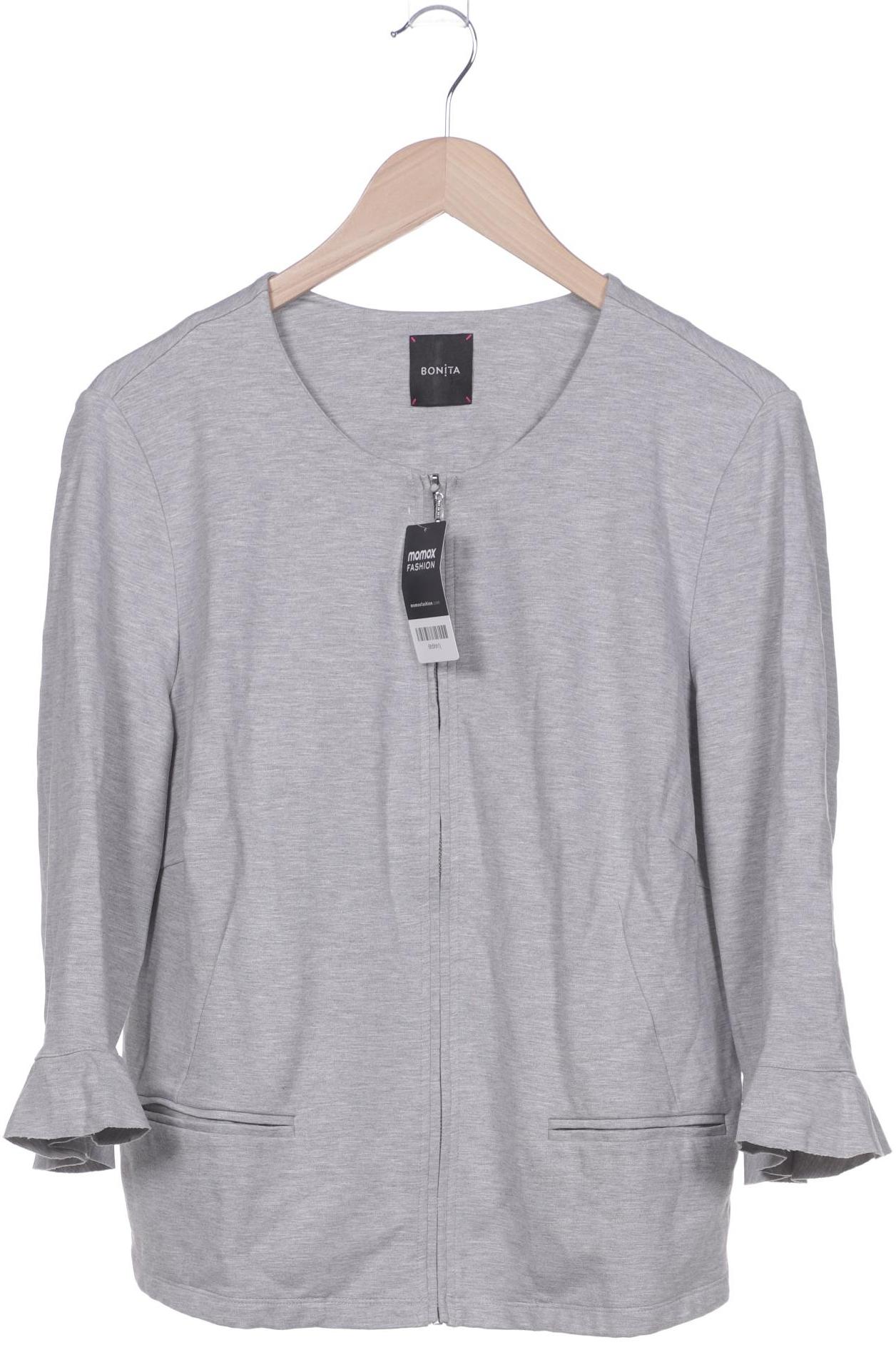

Bonita Damen Strickjacke, grau, Gr. 46