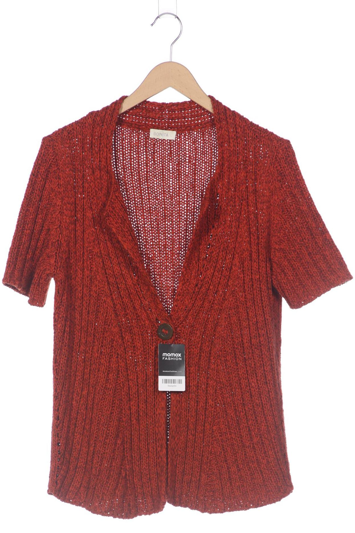 

Bonita Damen Strickjacke, braun, Gr. 42