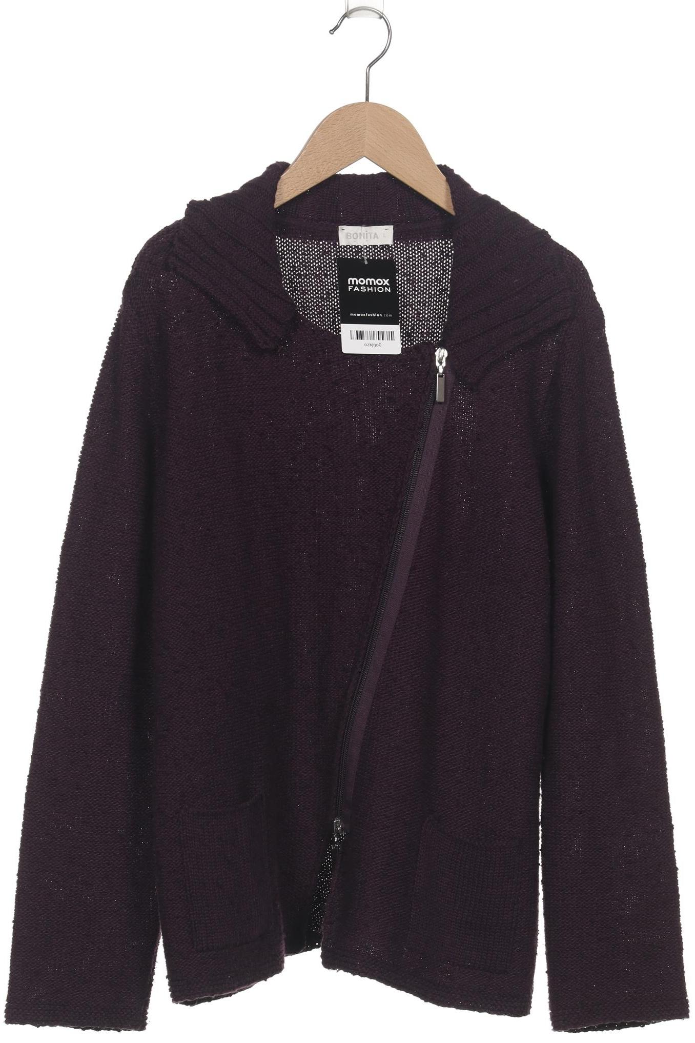 

Bonita Damen Strickjacke, flieder, Gr. 42