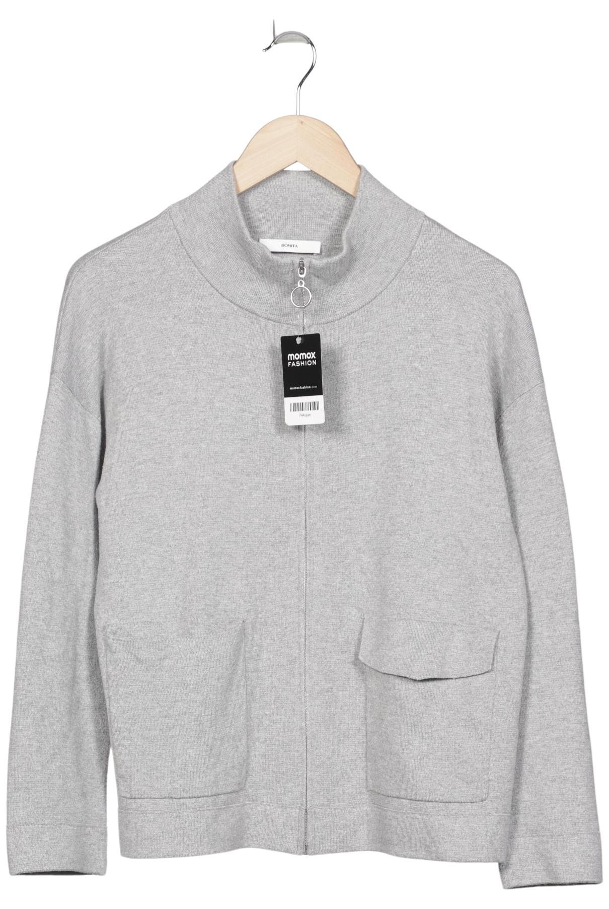

Bonita Damen Strickjacke, grau, Gr. 38