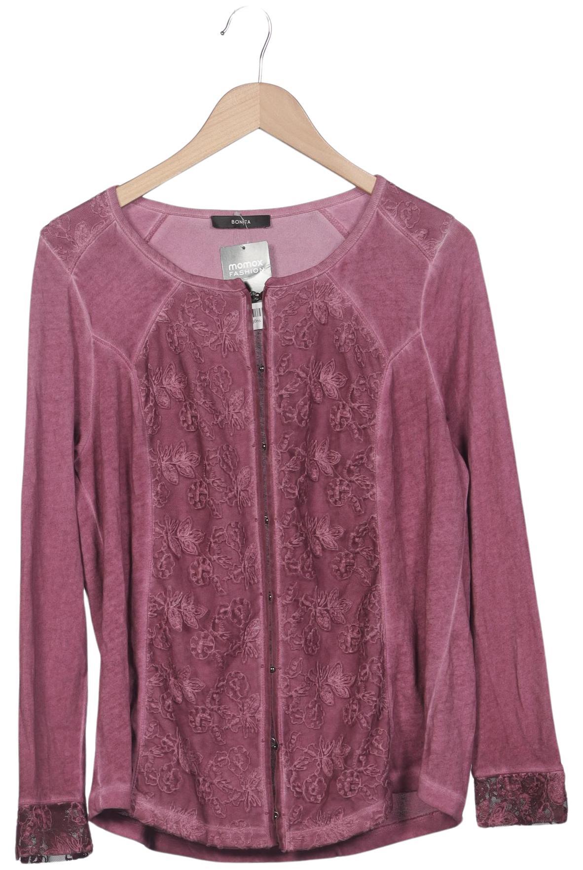 

Bonita Damen Strickjacke, pink, Gr. 44