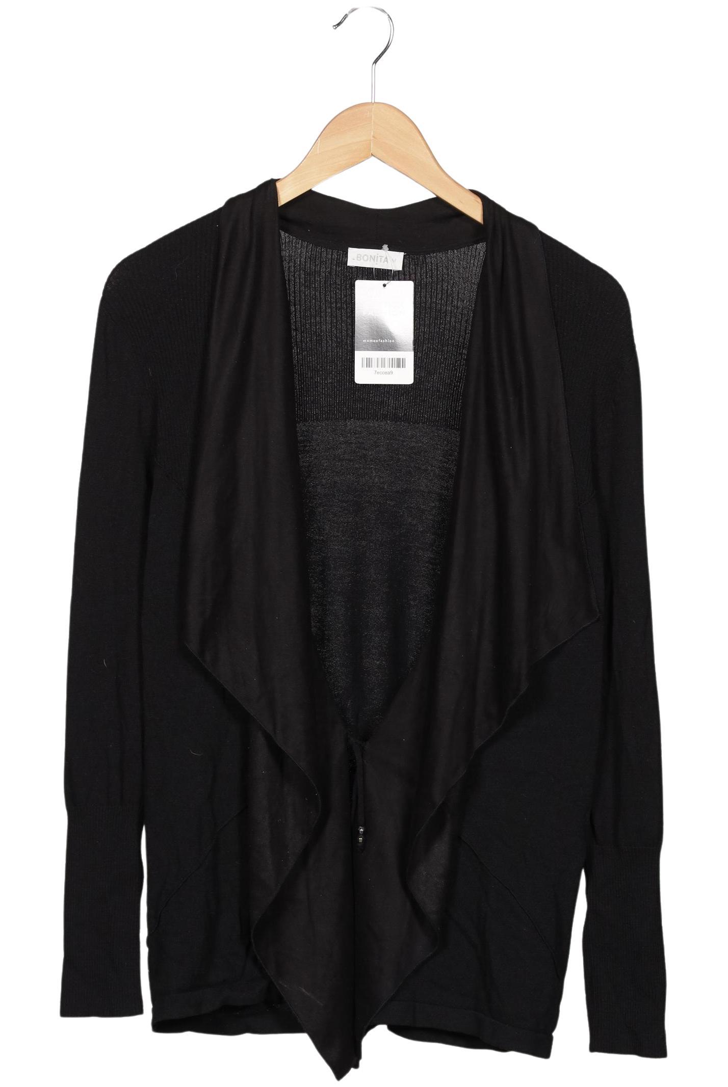 

Bonita Damen Strickjacke, schwarz, Gr. 38