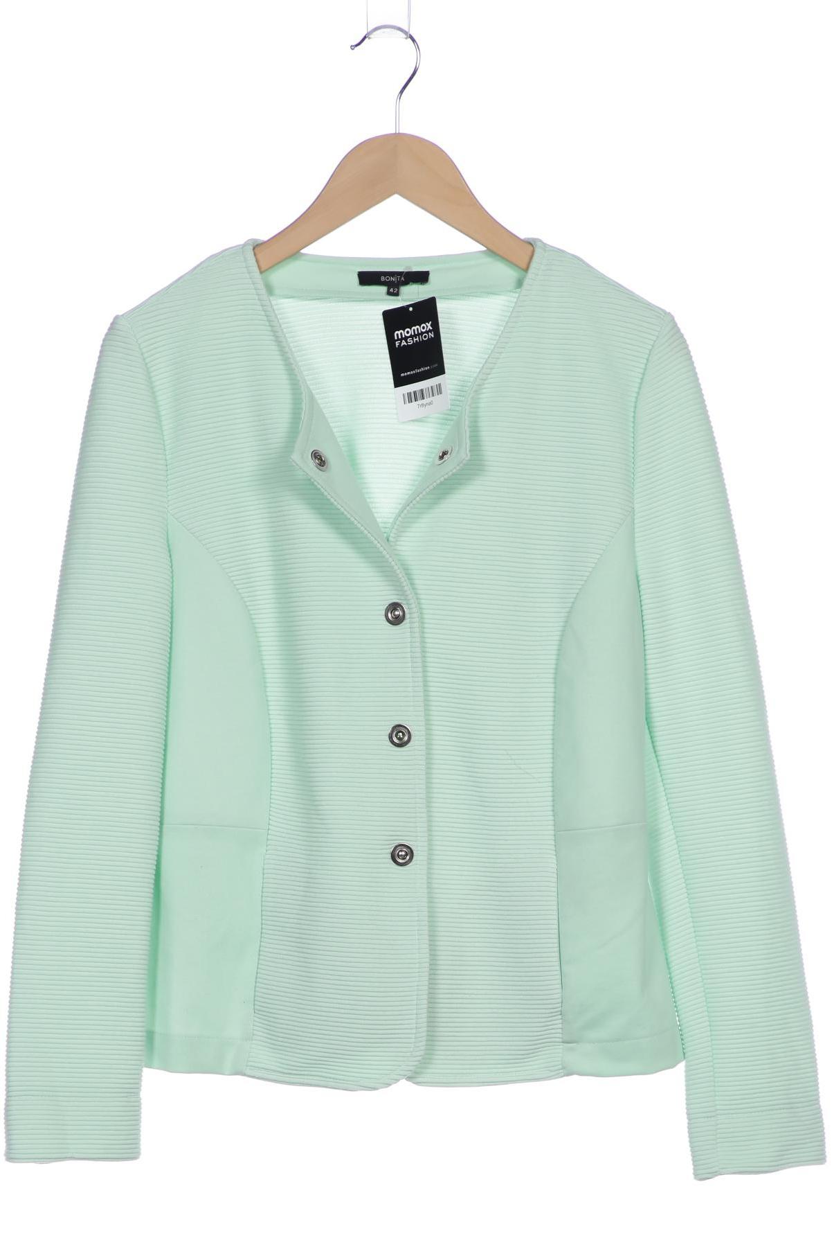 

Bonita Damen Strickjacke, hellgrün, Gr. 42