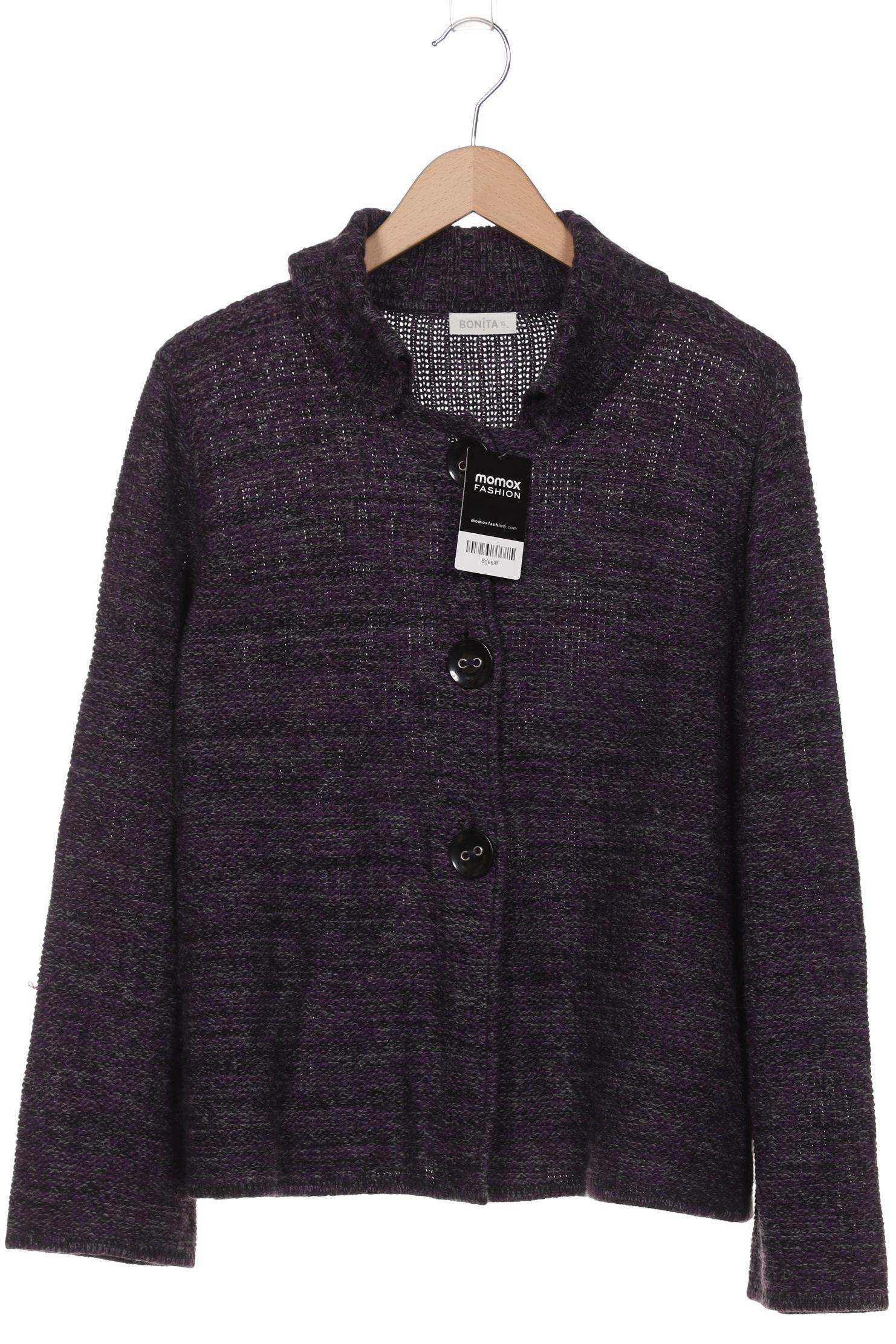 

Bonita Damen Strickjacke, flieder, Gr. 44