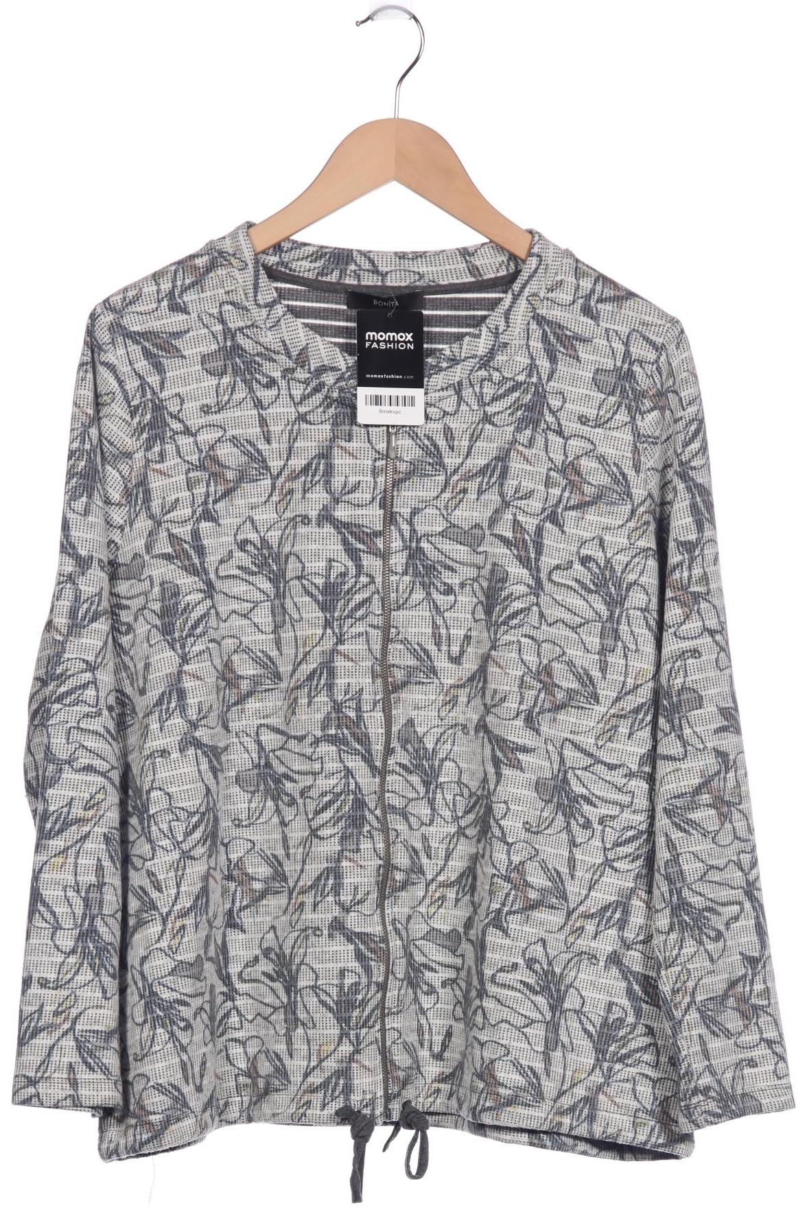 

Bonita Damen Strickjacke, grau, Gr. 46