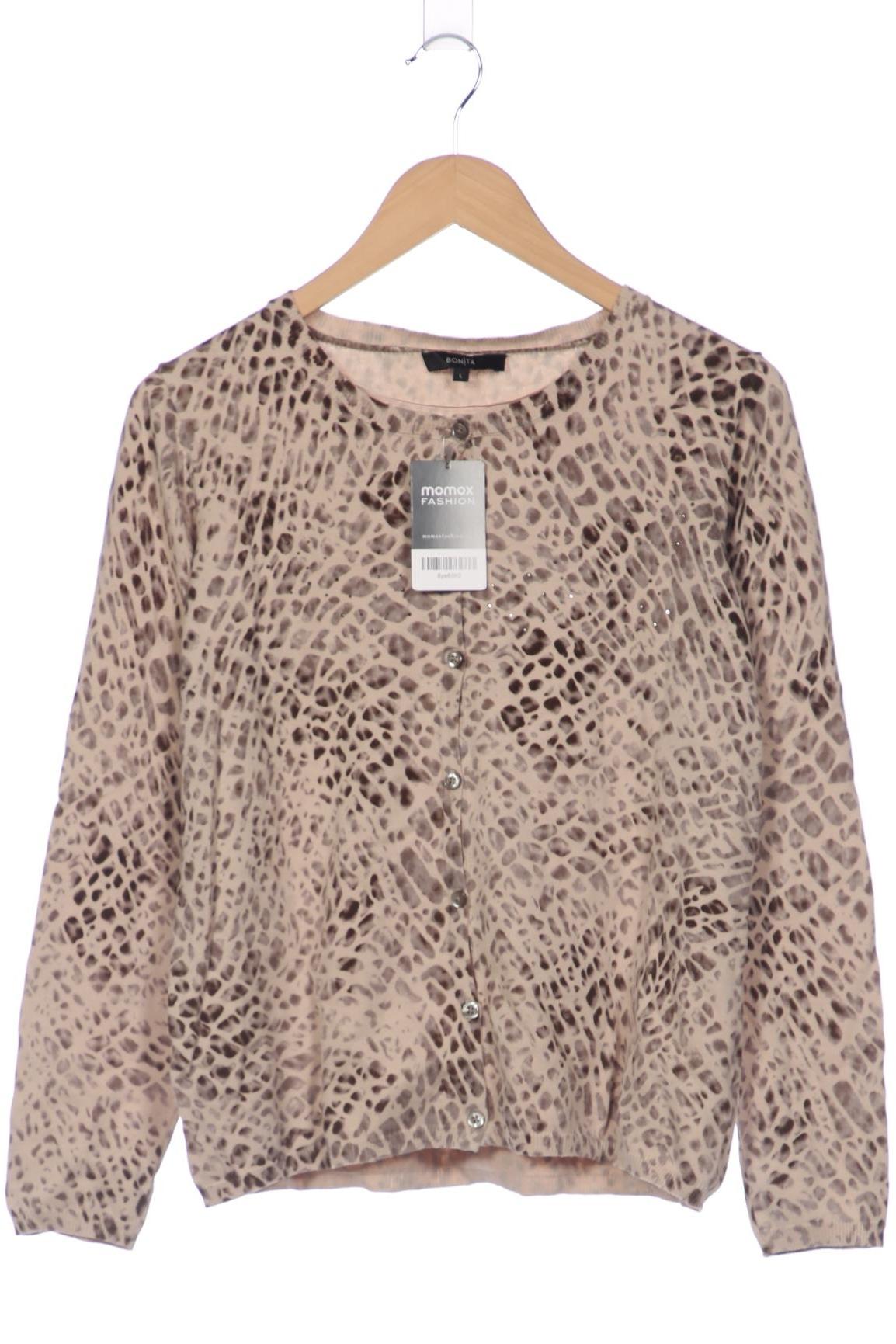 

Bonita Damen Strickjacke, beige, Gr. 42