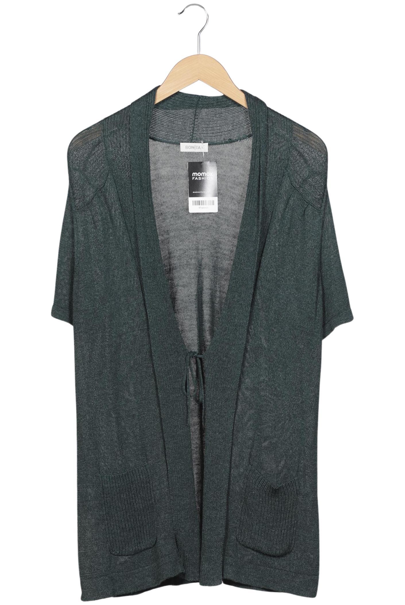 

Bonita Damen Strickjacke, grün, Gr. 44