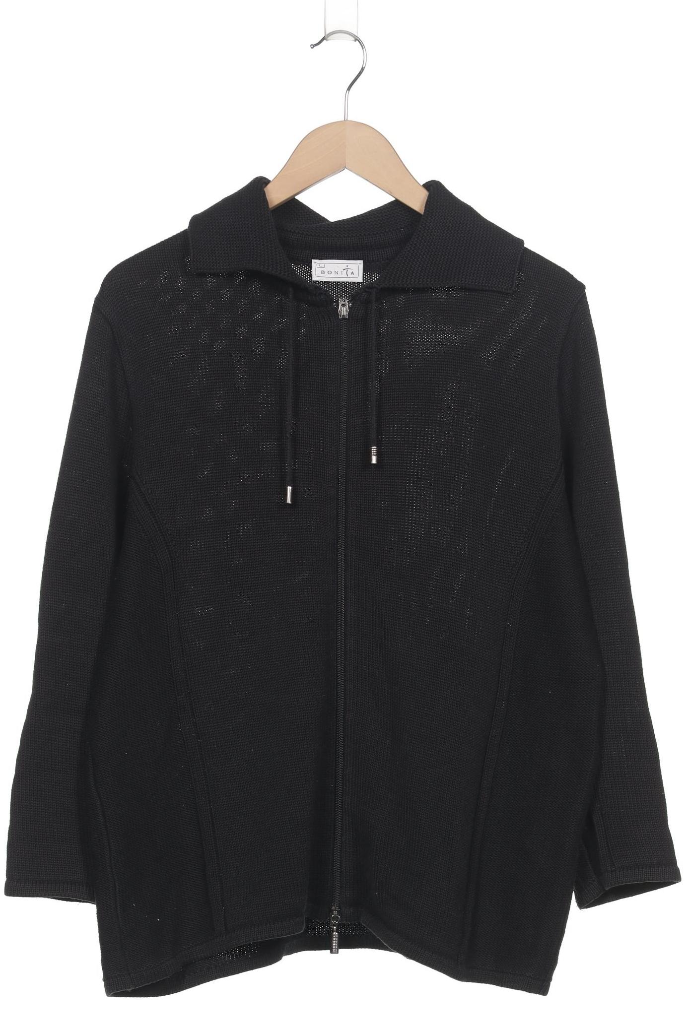 

Bonita Damen Strickjacke, schwarz, Gr. 42