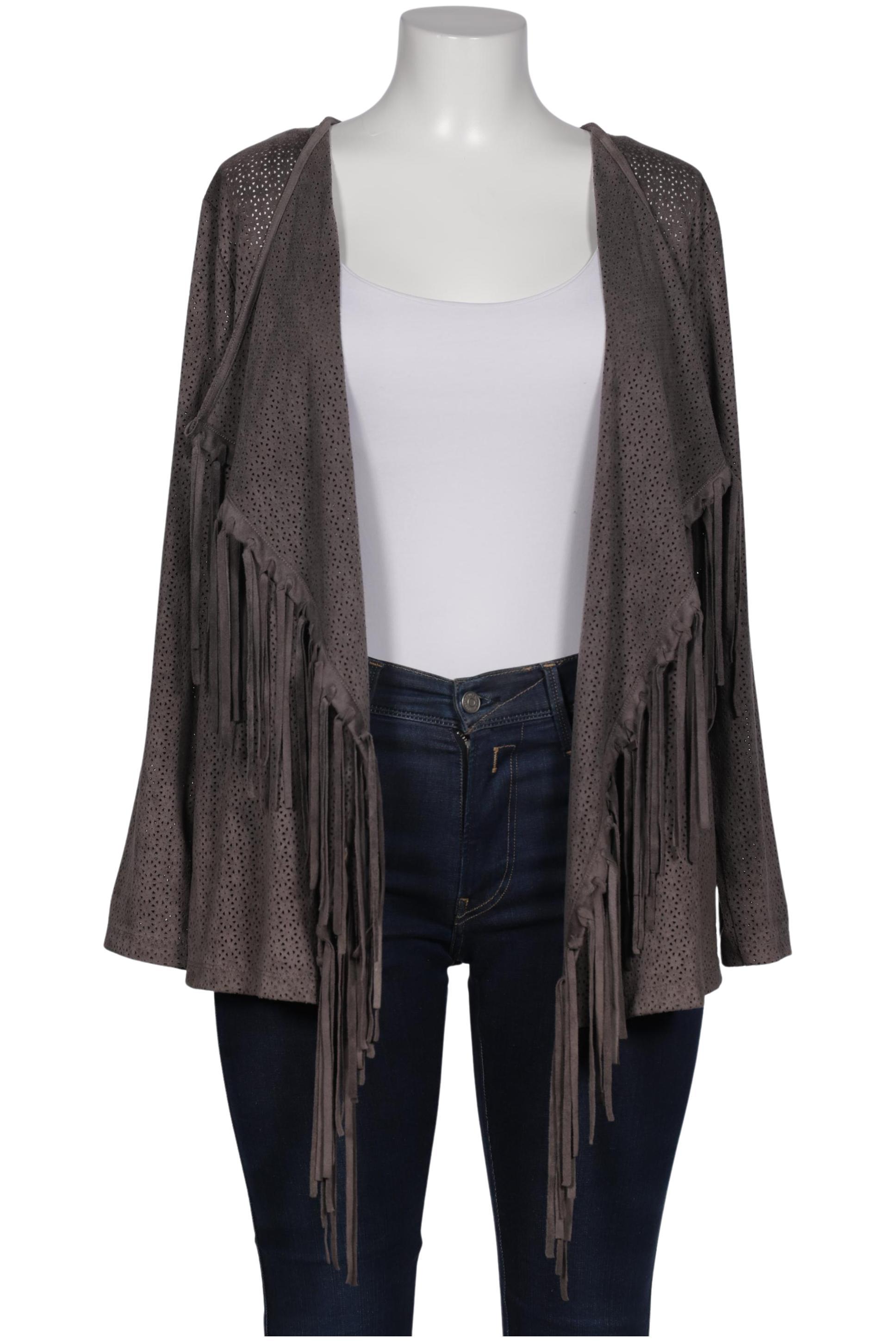 

Bonita Damen Strickjacke, grau, Gr. 46