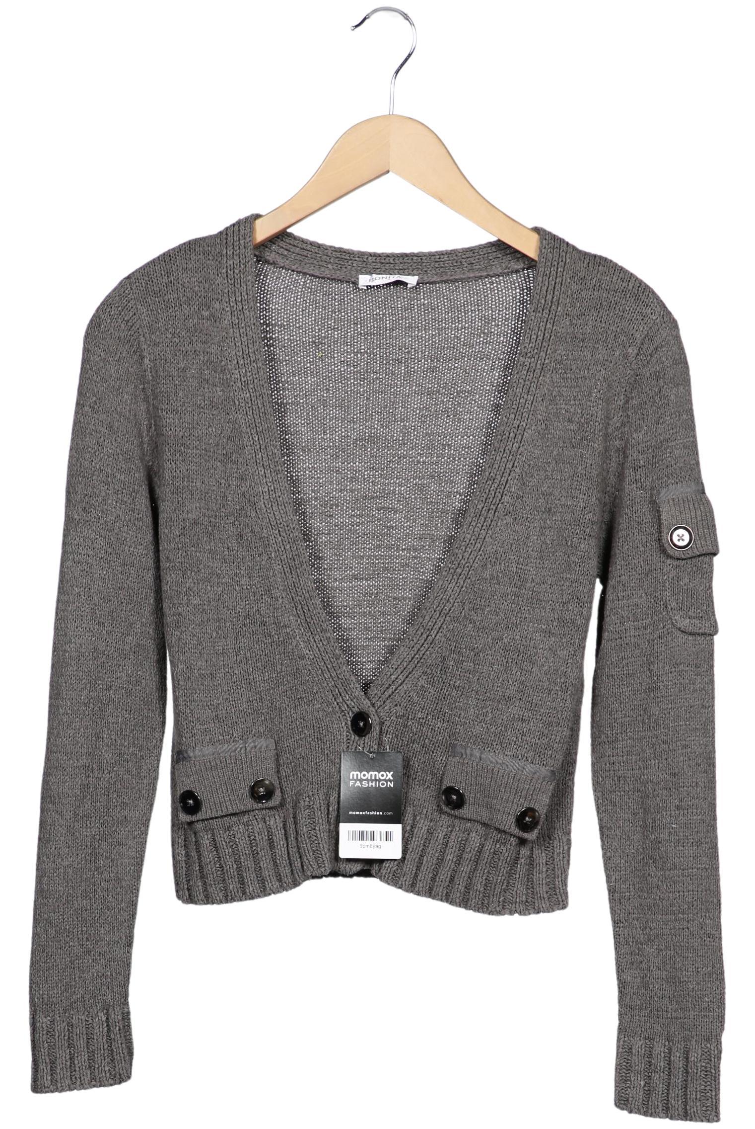 

Bonita Damen Strickjacke, grau, Gr. 36