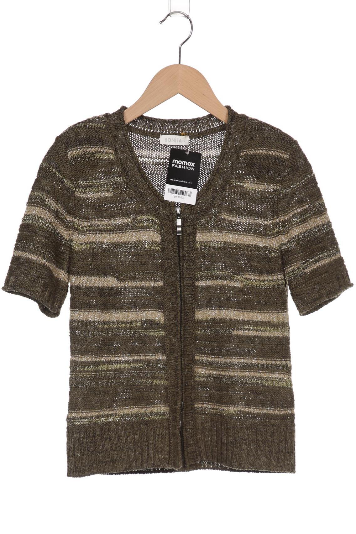 

Bonita Damen Strickjacke, grün, Gr. 36