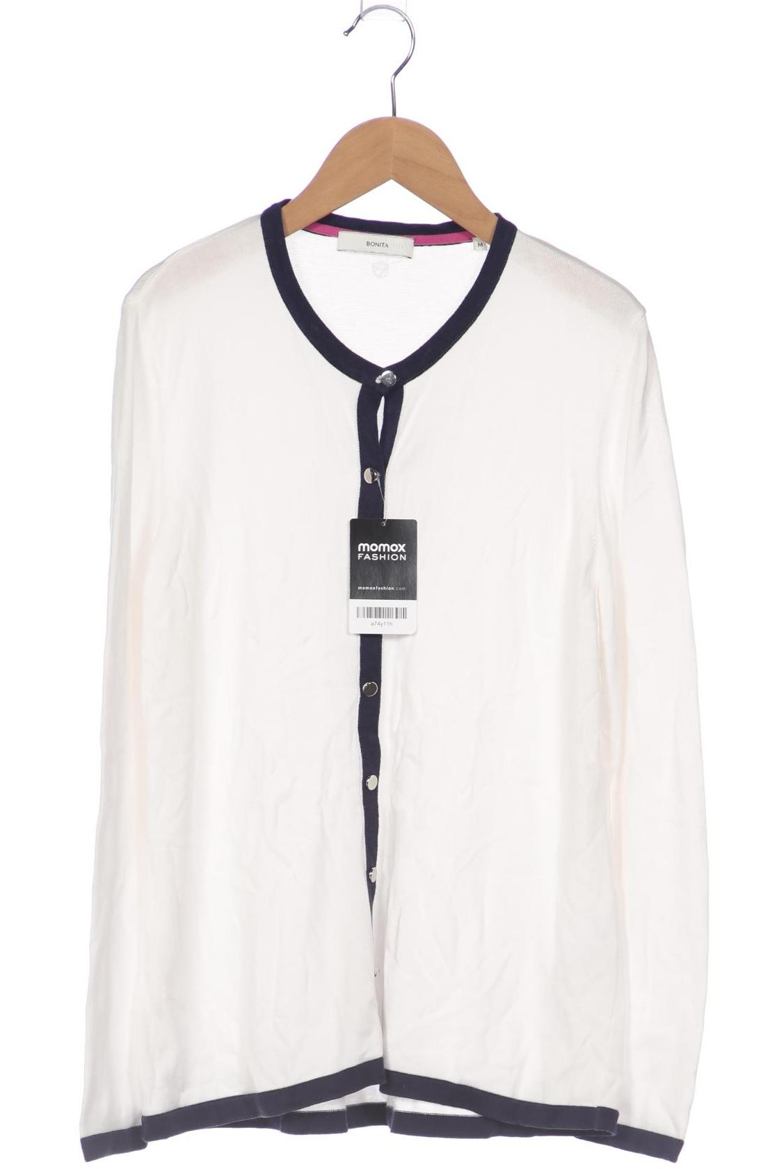 

Bonita Damen Strickjacke, weiß, Gr. 38