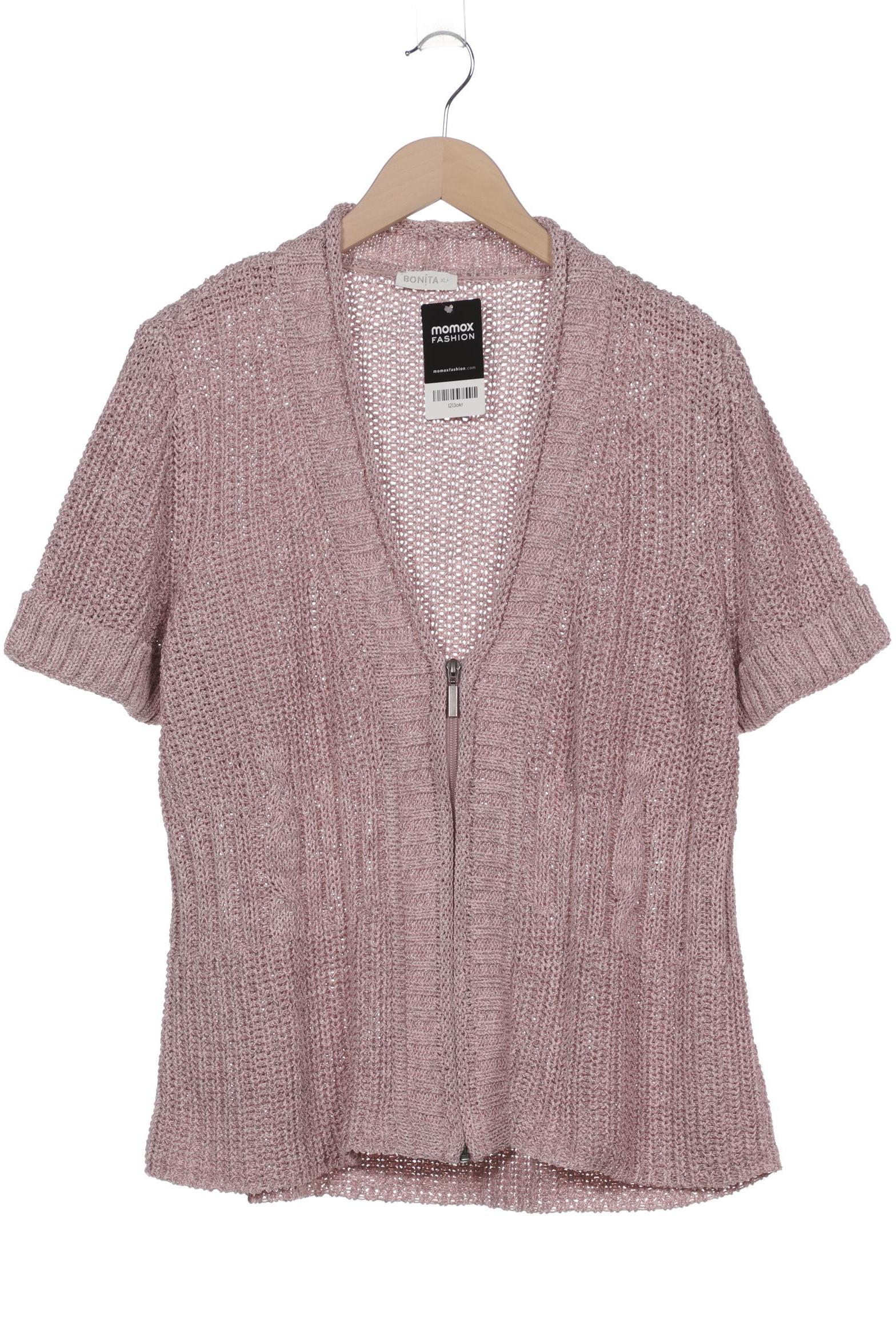 

Bonita Damen Strickjacke, pink, Gr. 44