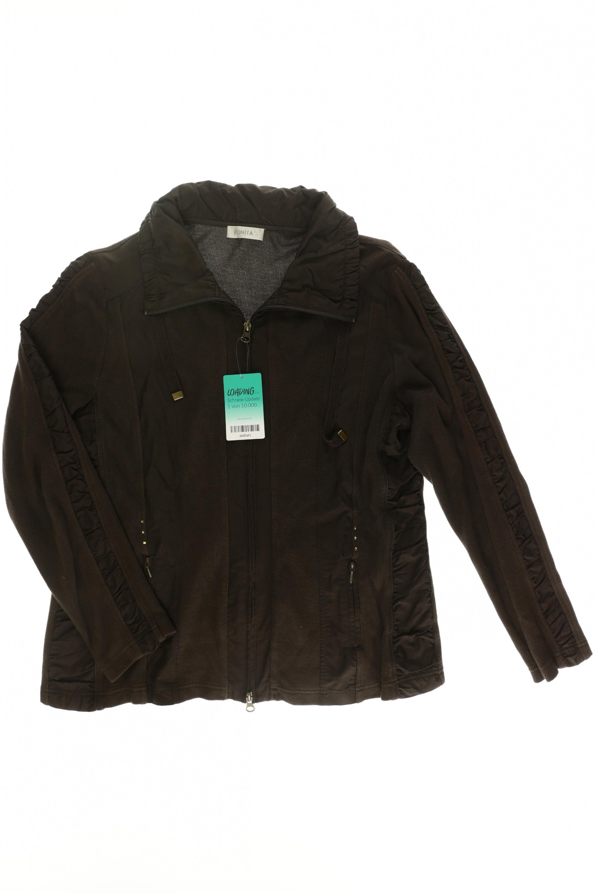 

Bonita Damen Strickjacke, braun, Gr.