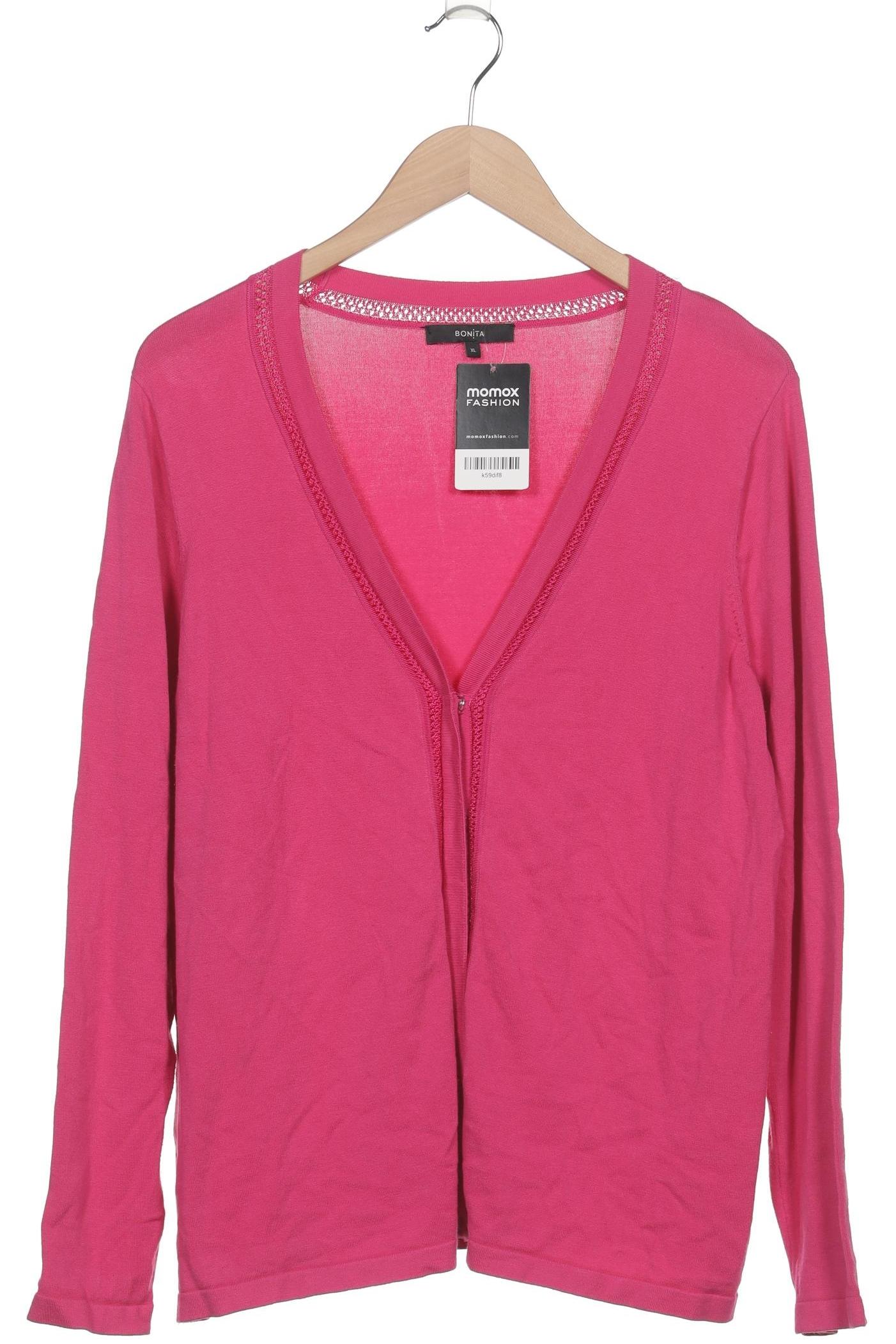 

Bonita Damen Strickjacke, pink, Gr. 44