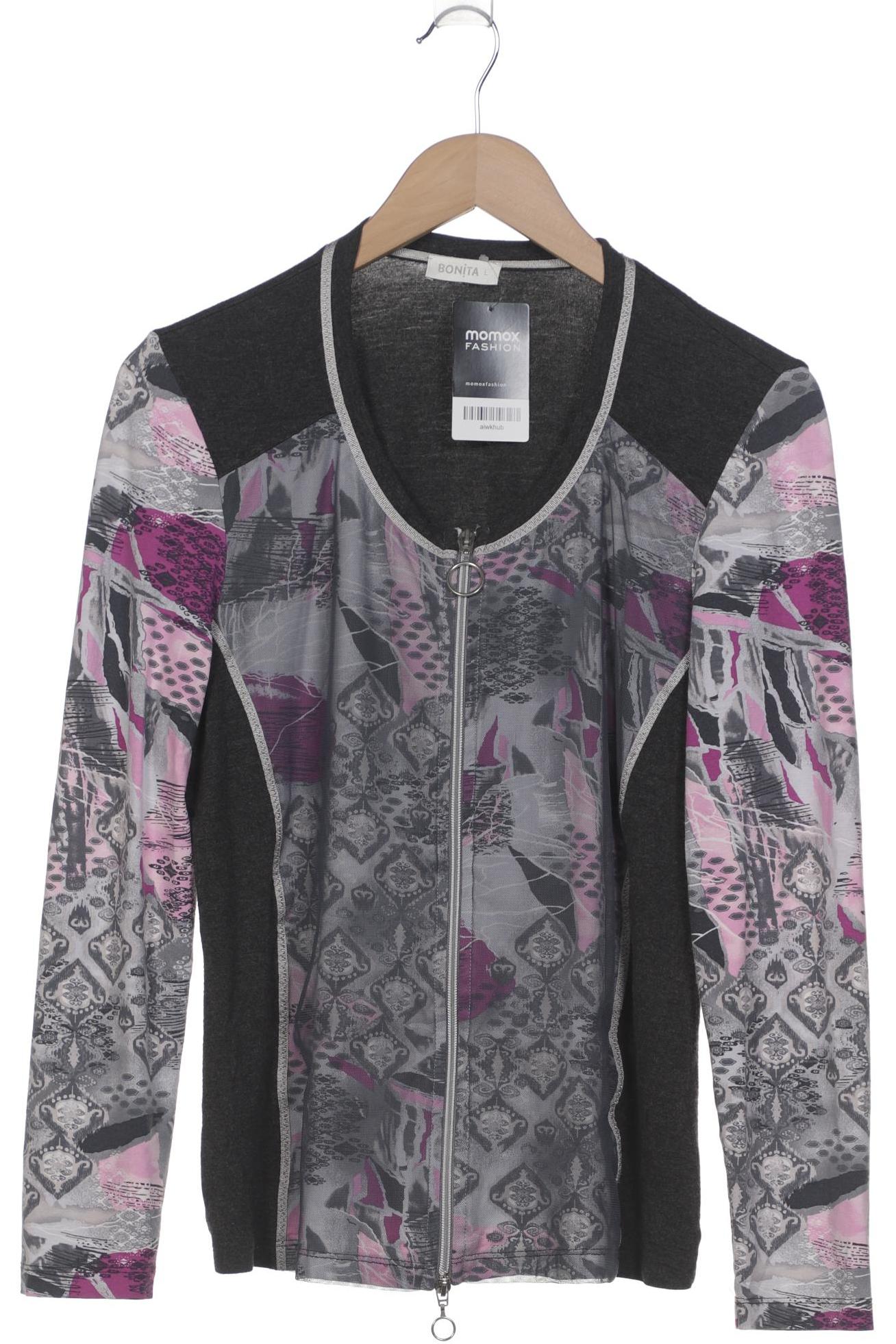 

Bonita Damen Strickjacke, grau, Gr. 42