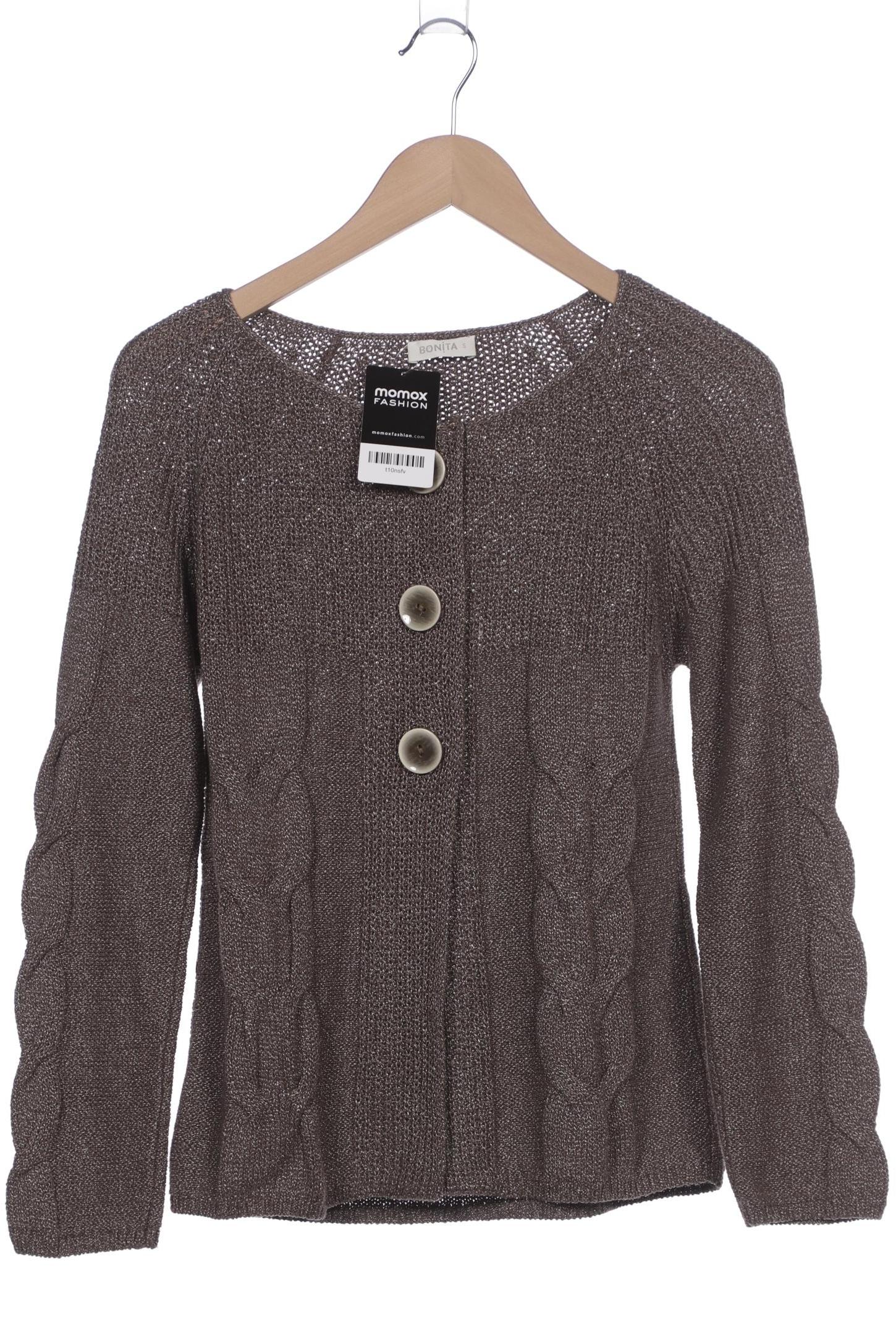 

Bonita Damen Strickjacke, braun, Gr. 36