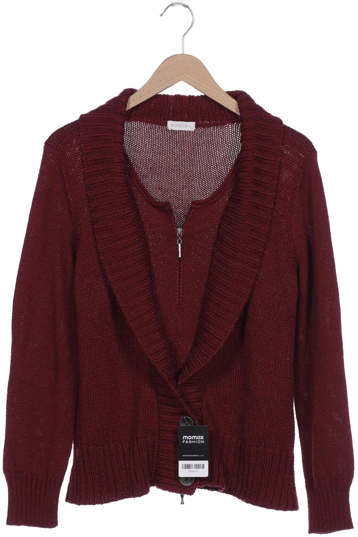 

Bonita Damen Strickjacke, bordeaux