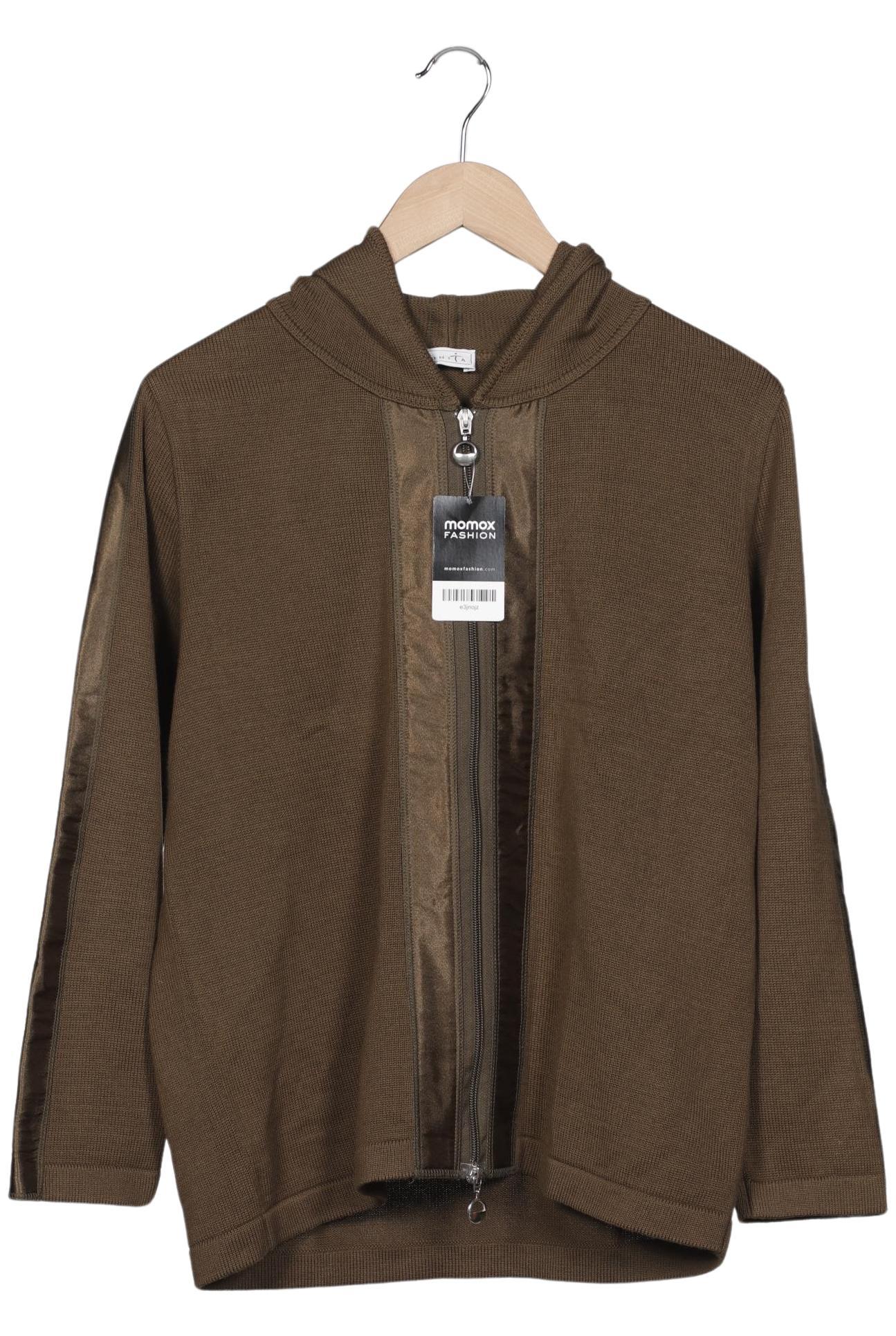 

Bonita Damen Strickjacke, grün, Gr. 42