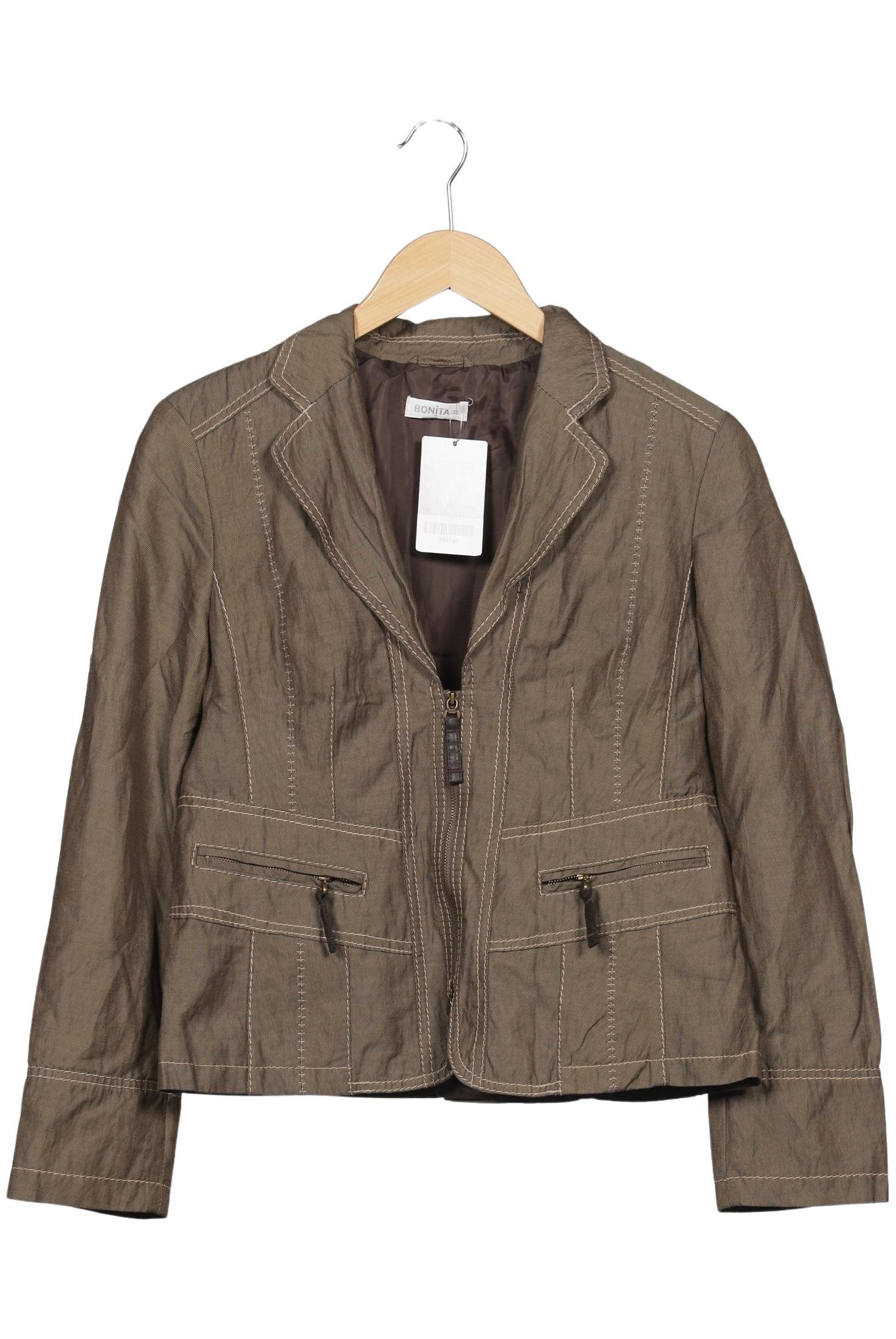 

Bonita Damen Strickjacke, braun, Gr. 38