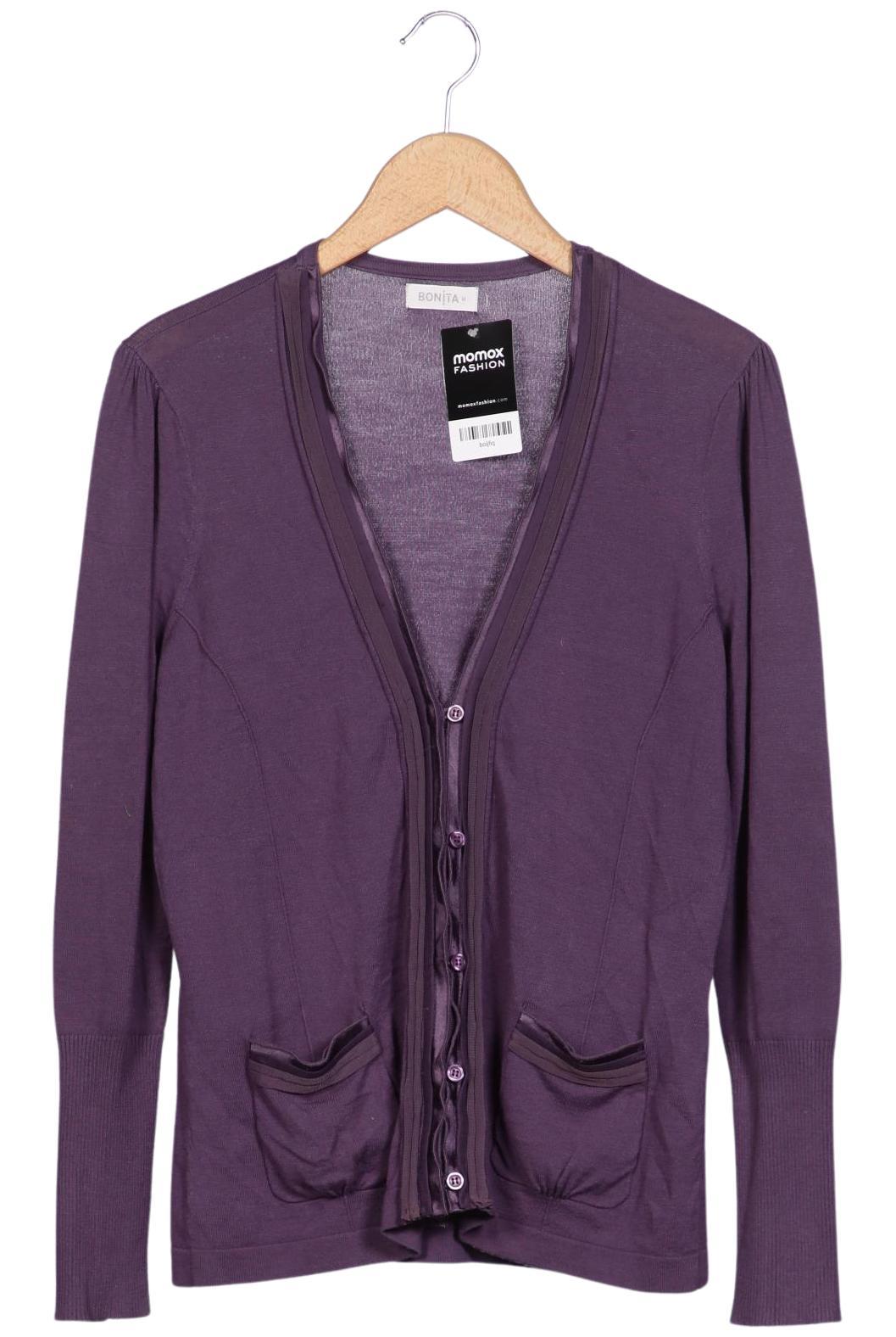 

Bonita Damen Strickjacke, flieder, Gr. 38