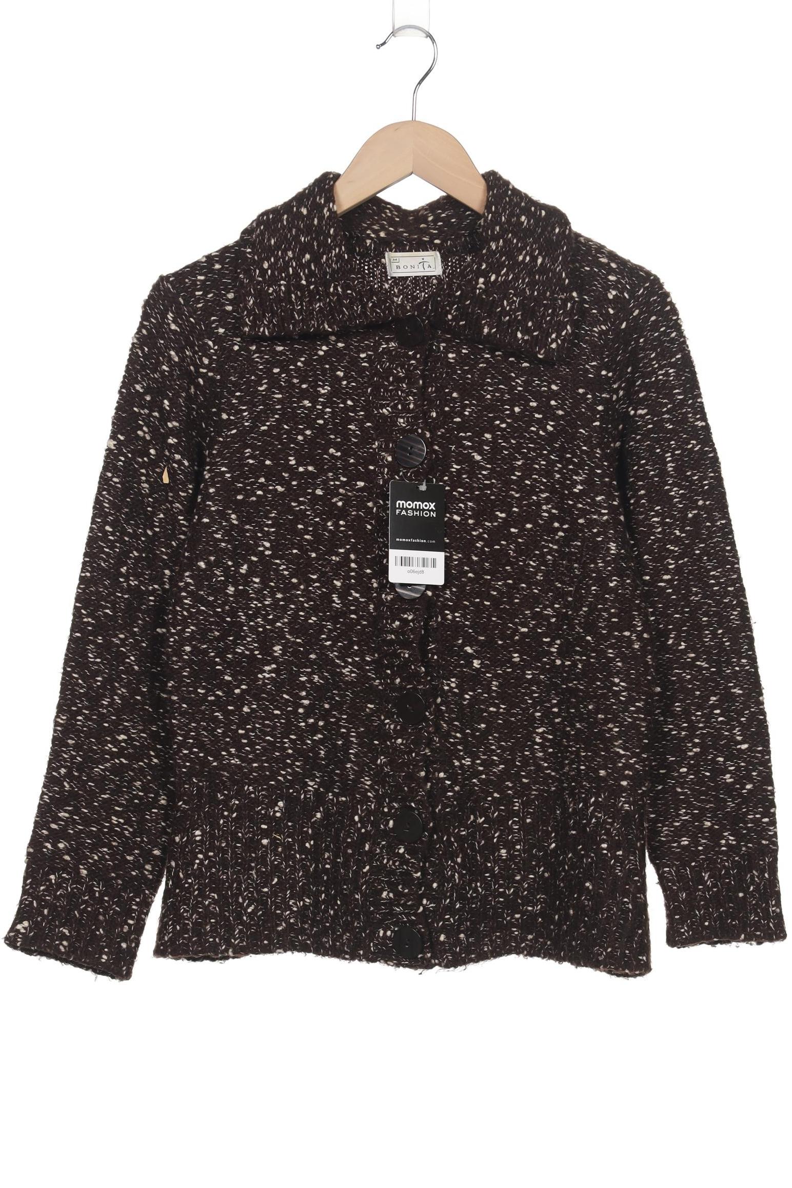

Bonita Damen Strickjacke, braun, Gr. 38