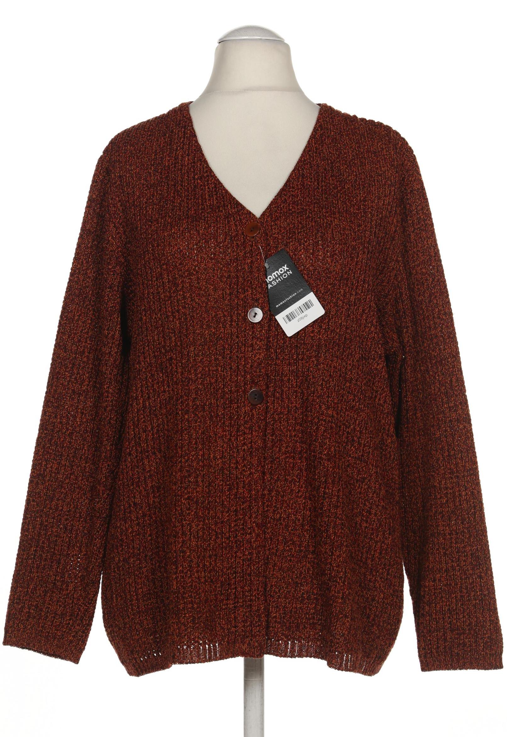 

Bonita Damen Strickjacke, orange, Gr. 38