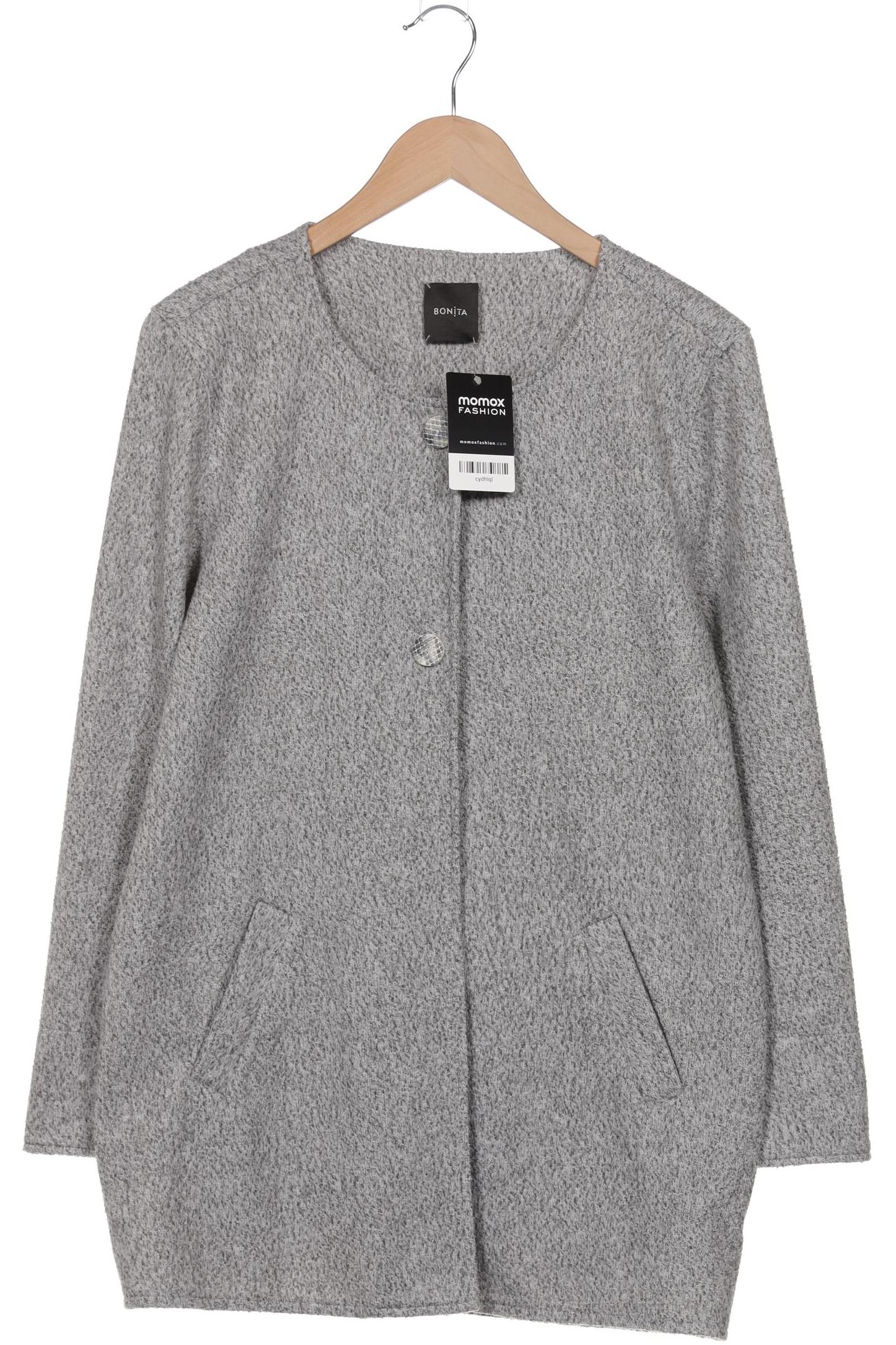 

Bonita Damen Strickjacke, grau, Gr. 38