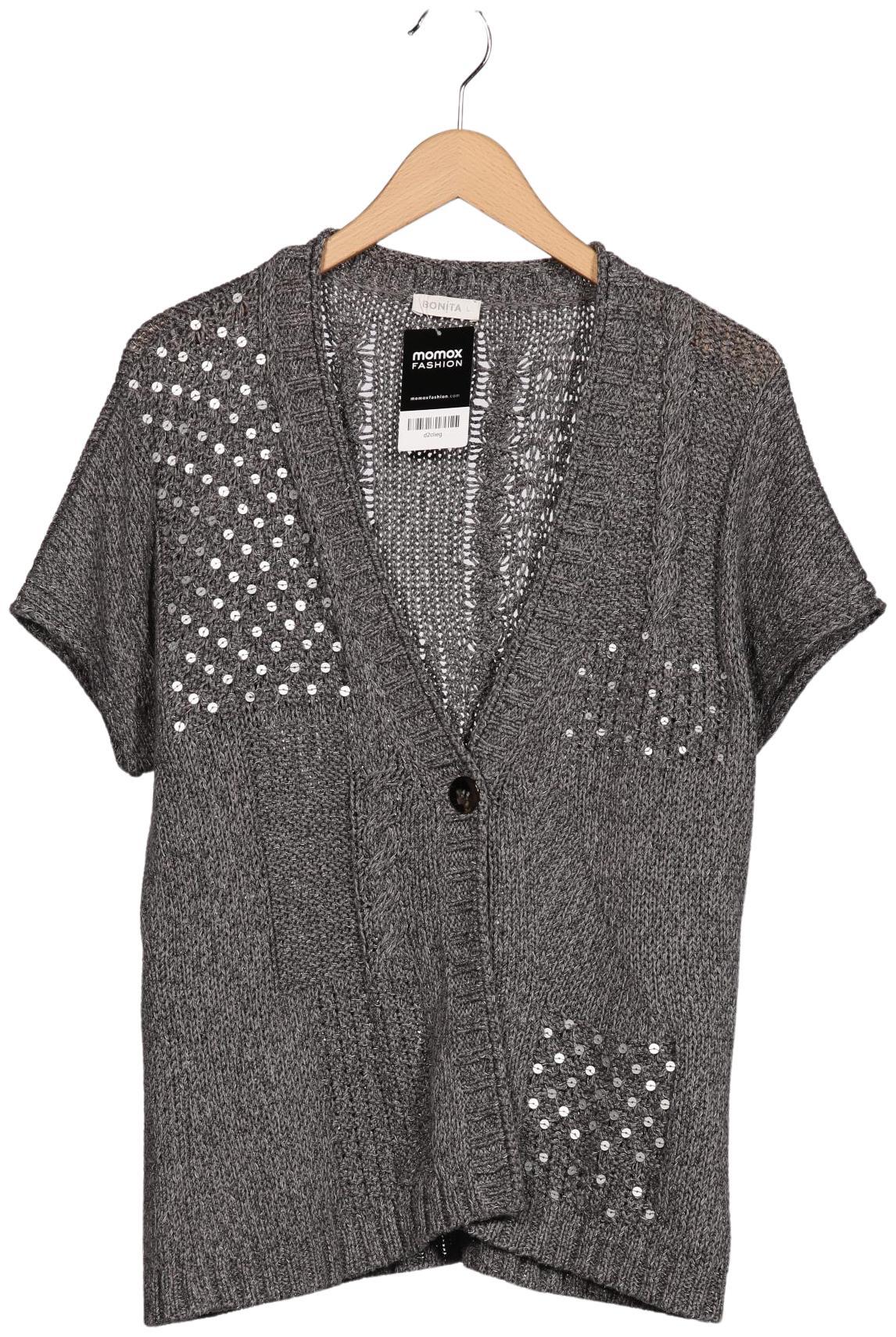 Thumbnail - Bonita Damen Strickjacke, grau, Gr. 42