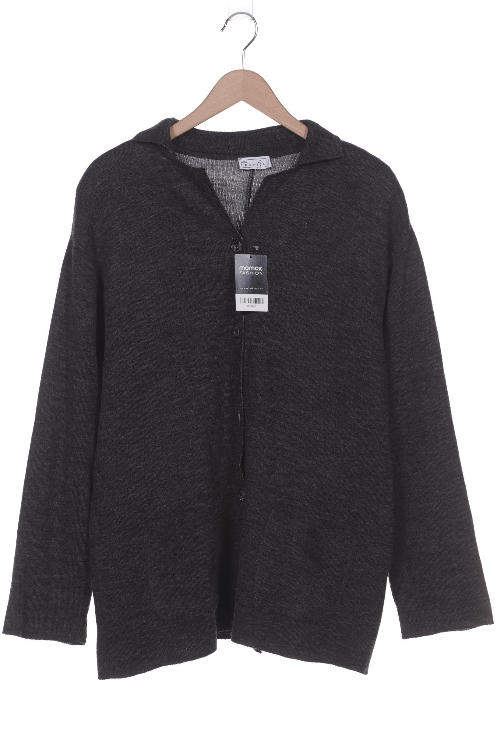 

Bonita Damen Strickjacke, grau, Gr. 44