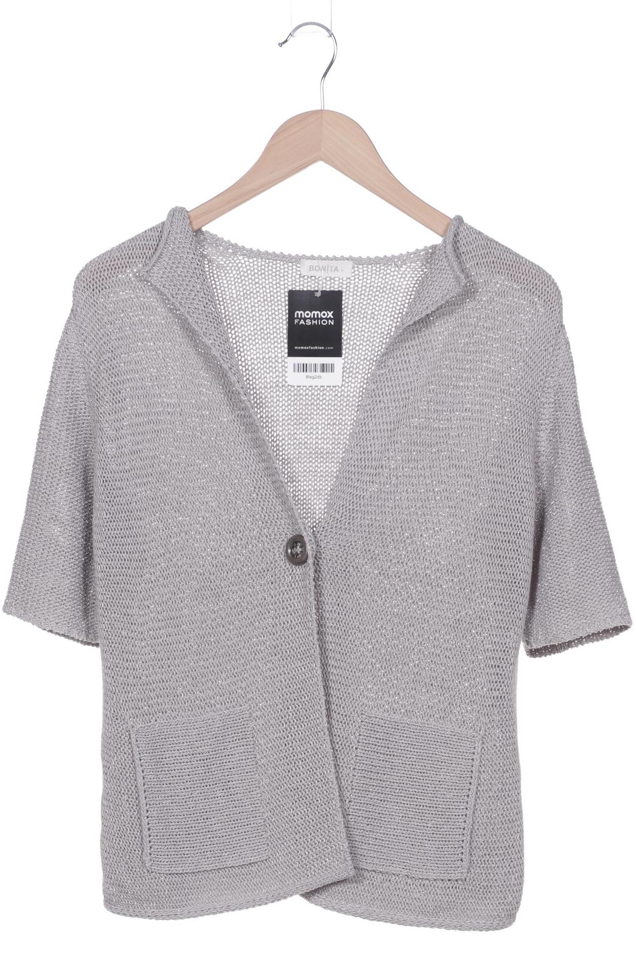 

Bonita Damen Strickjacke, grau, Gr. 42