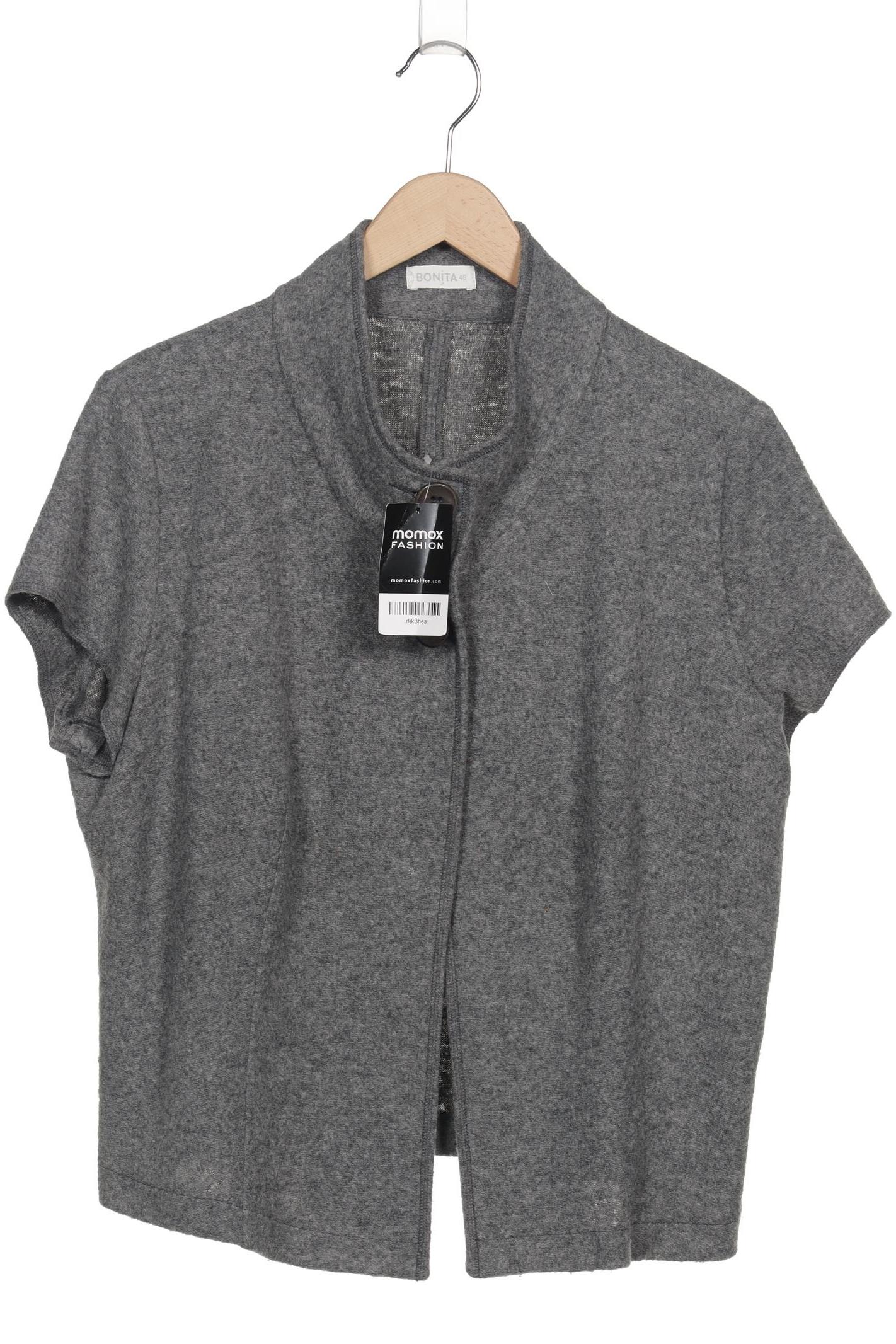 

Bonita Damen Strickjacke, grau, Gr. 46
