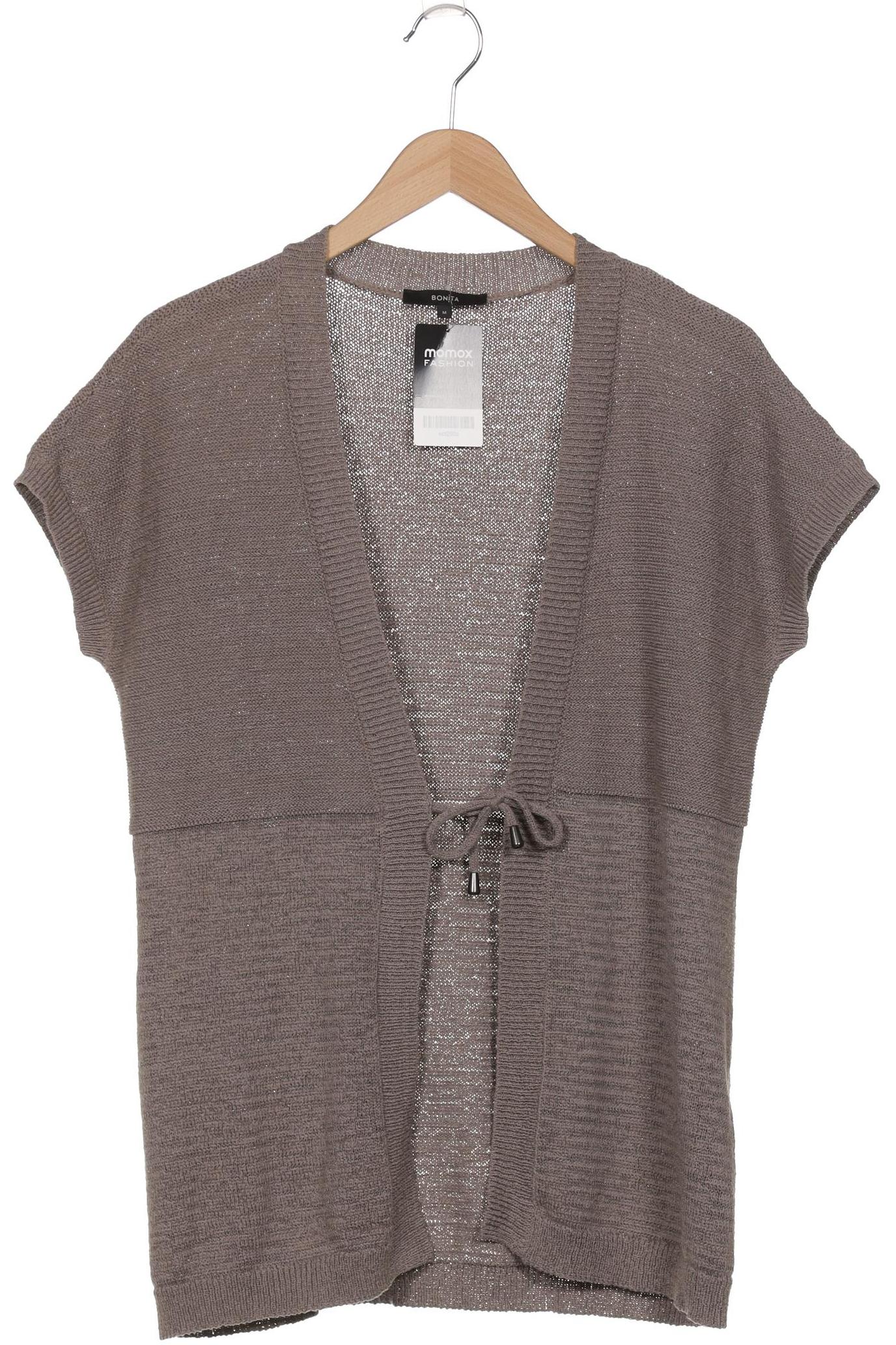 

Bonita Damen Strickjacke, braun, Gr. 38