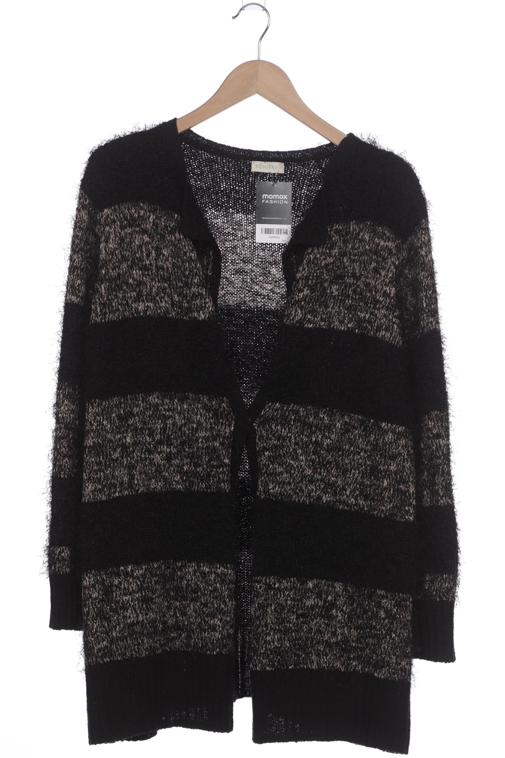 

Bonita Damen Strickjacke, schwarz, Gr. 44