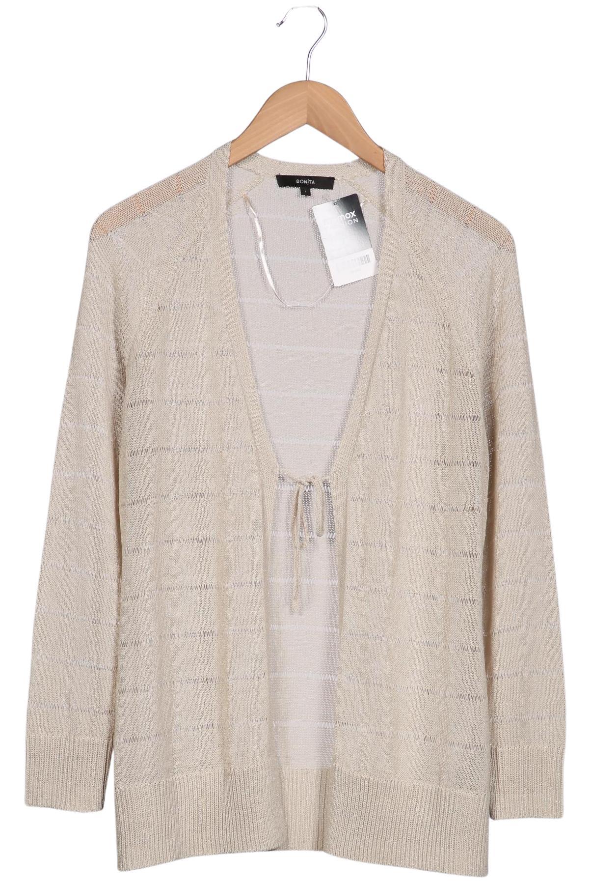 

Bonita Damen Strickjacke, beige, Gr. 42